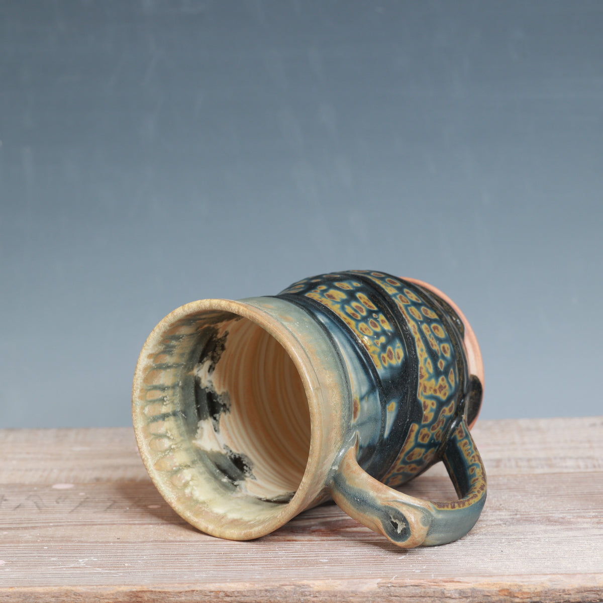 Blue Ash and Salt Mug 15-16 oz.