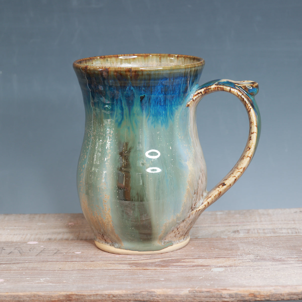 Midnight Rain and Winter Wood Mug 23-24 oz.