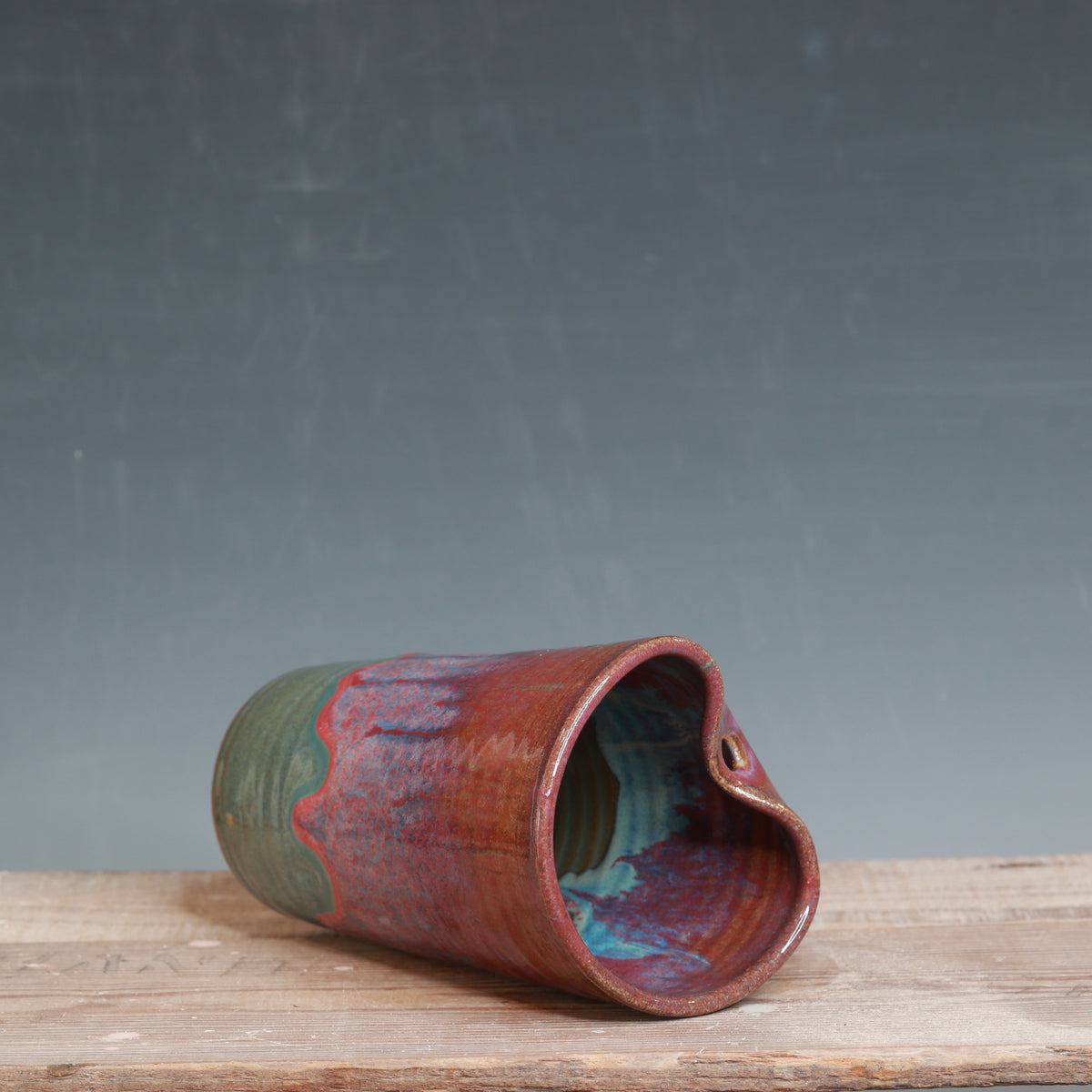 Raspberry Mist and Norse Blue Straw Cup 18 oz.