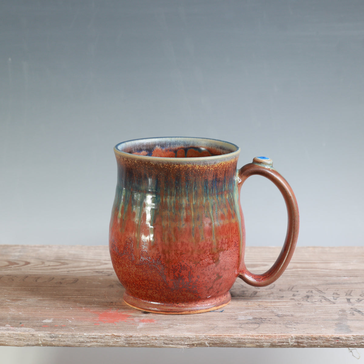 Capri Blue and Copper Float Mule 17 oz.