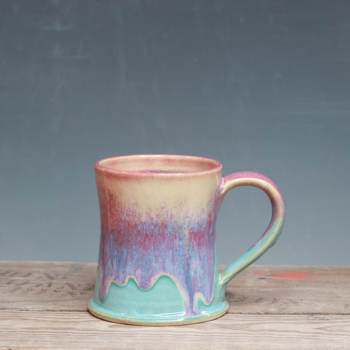 Raspberry Mist and Norse Blue Mug 11 oz.