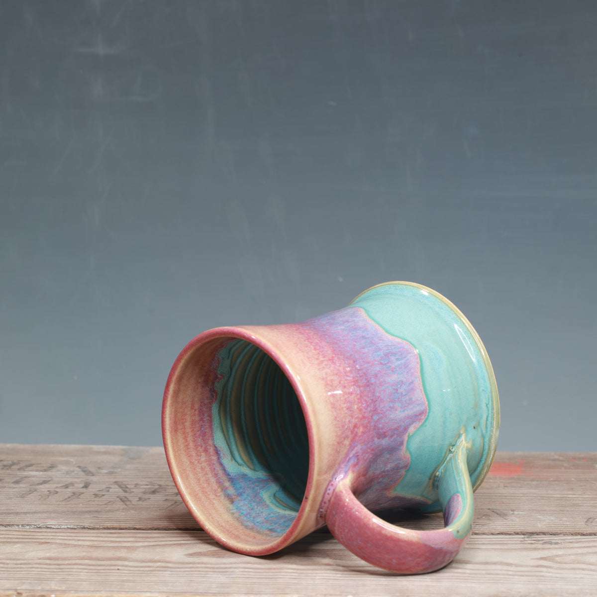 Raspberry Mist and Norse Blue Mug 11 oz.
