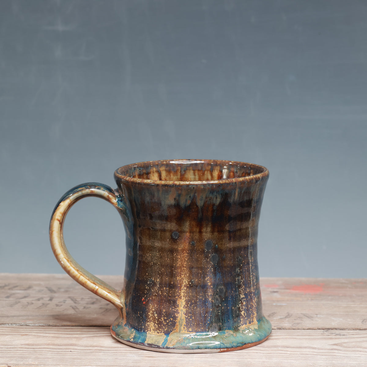 Midnight Rain and Winter Wood Mug 14 oz.