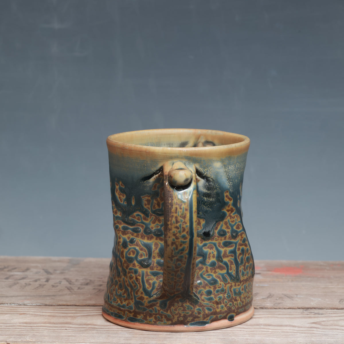 Blue Ash and Salt Mug 15 oz.