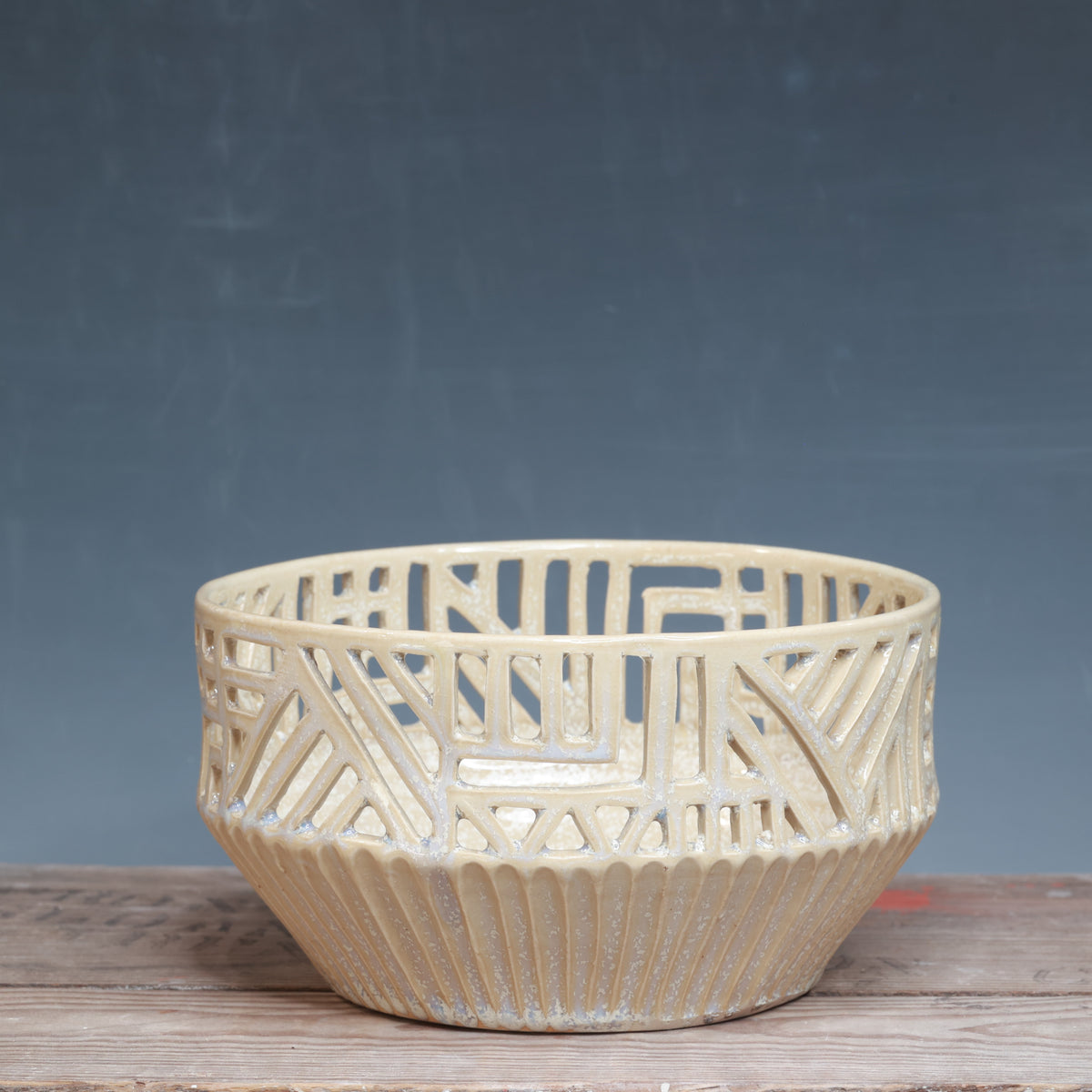 Alabaster Carved Bowl