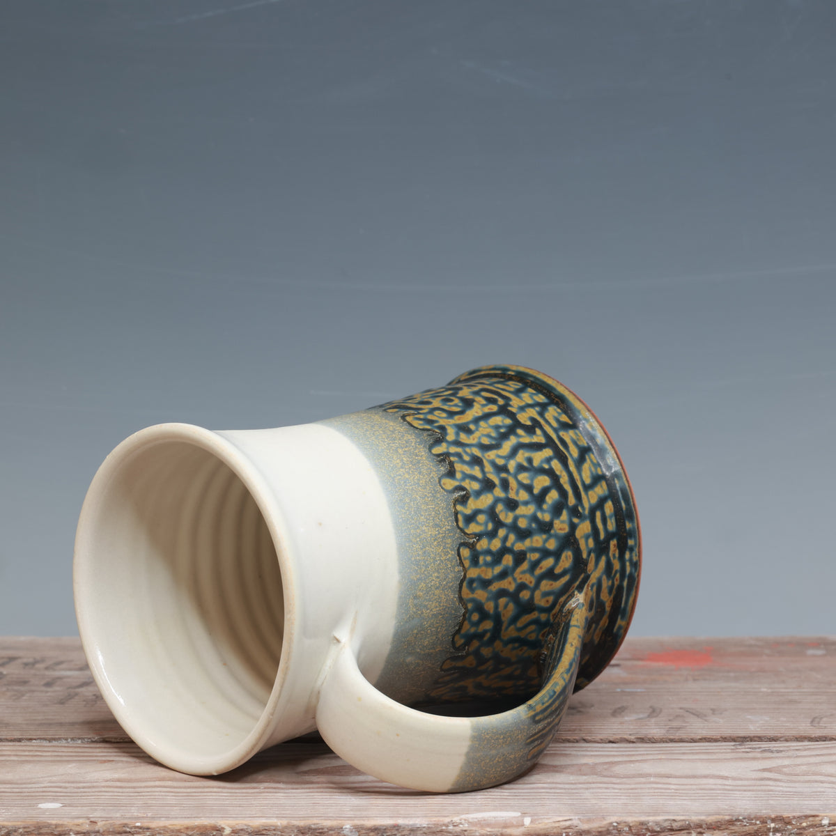 Salt and Blue ash Mug 19-20 oz.