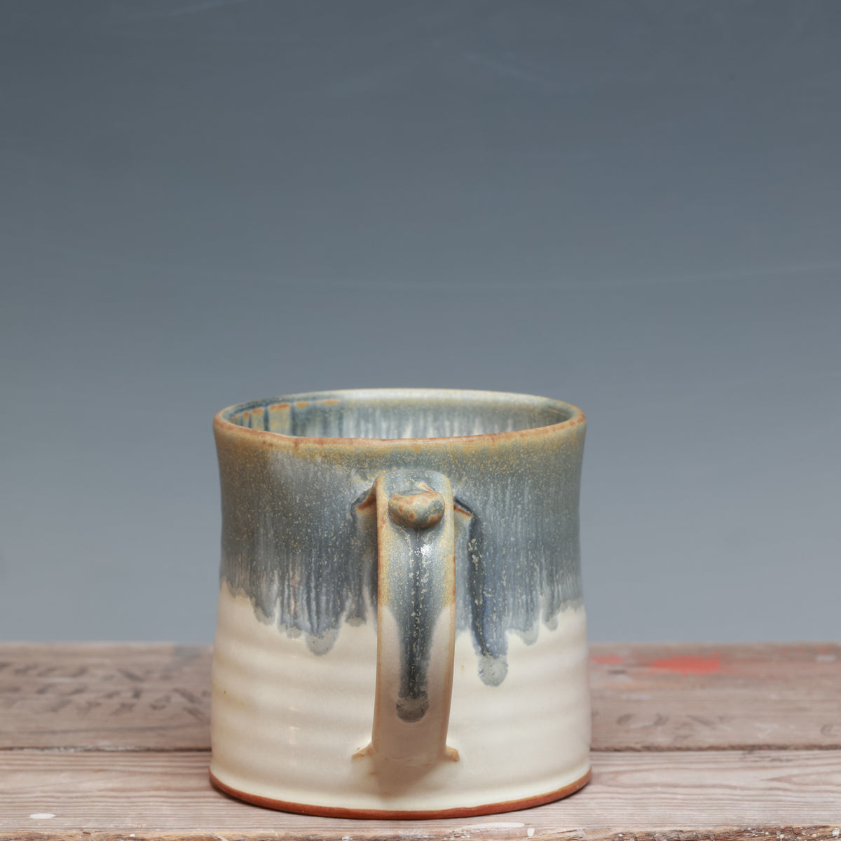 Salt and Blue Ash Mug 16-17 oz.