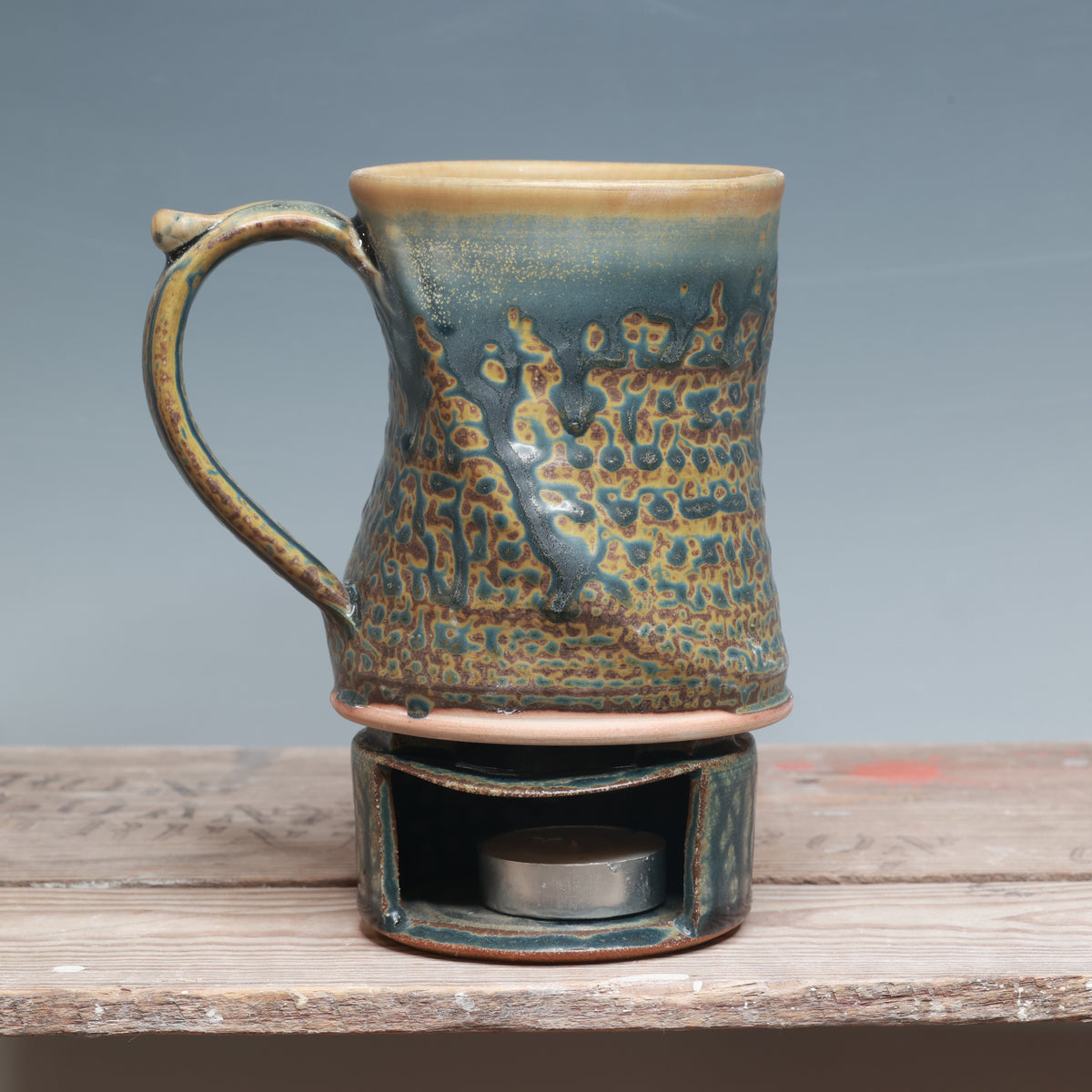Blue Ash Mug Warmer