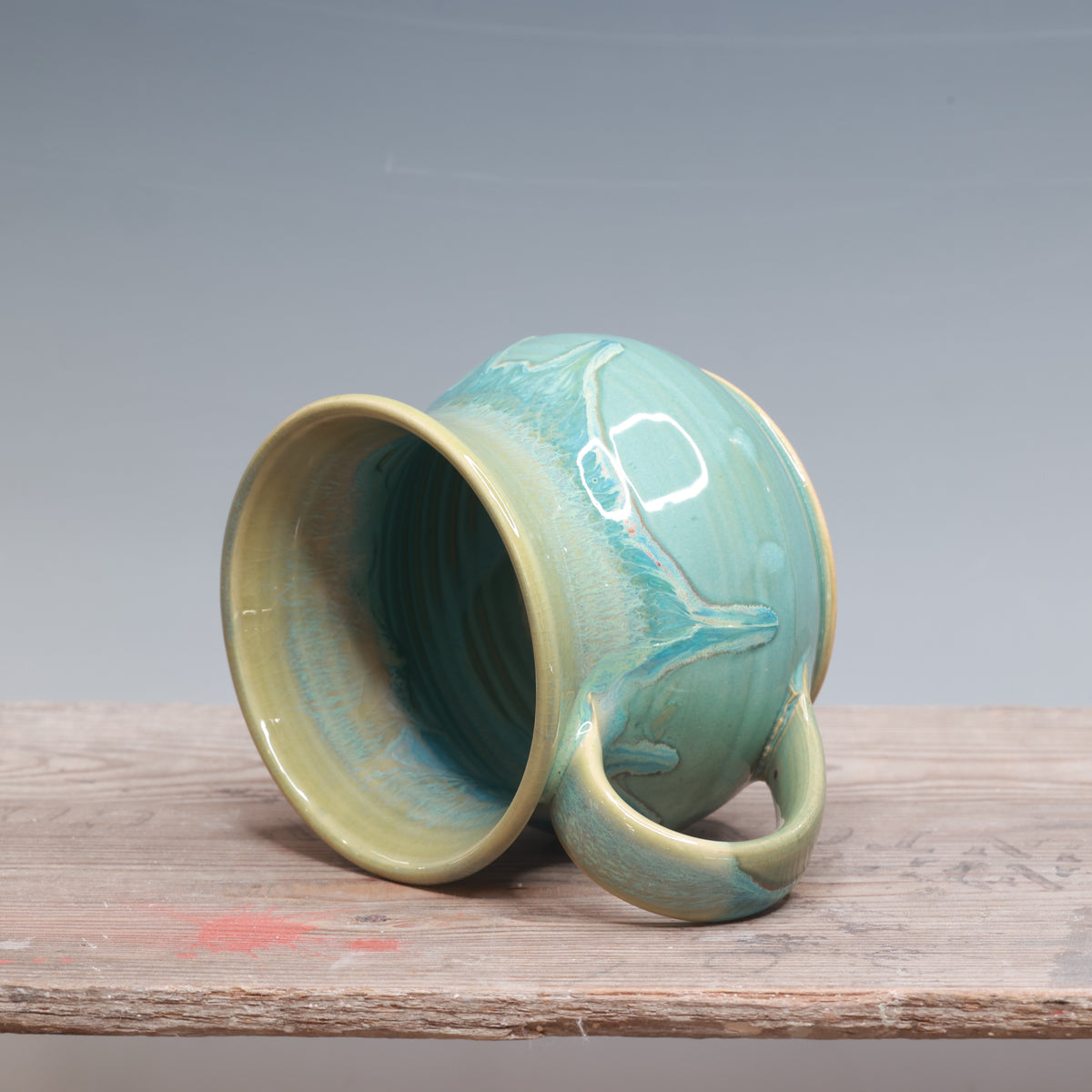 Norse Blue and Alabaster Mug 12-14 oz.
