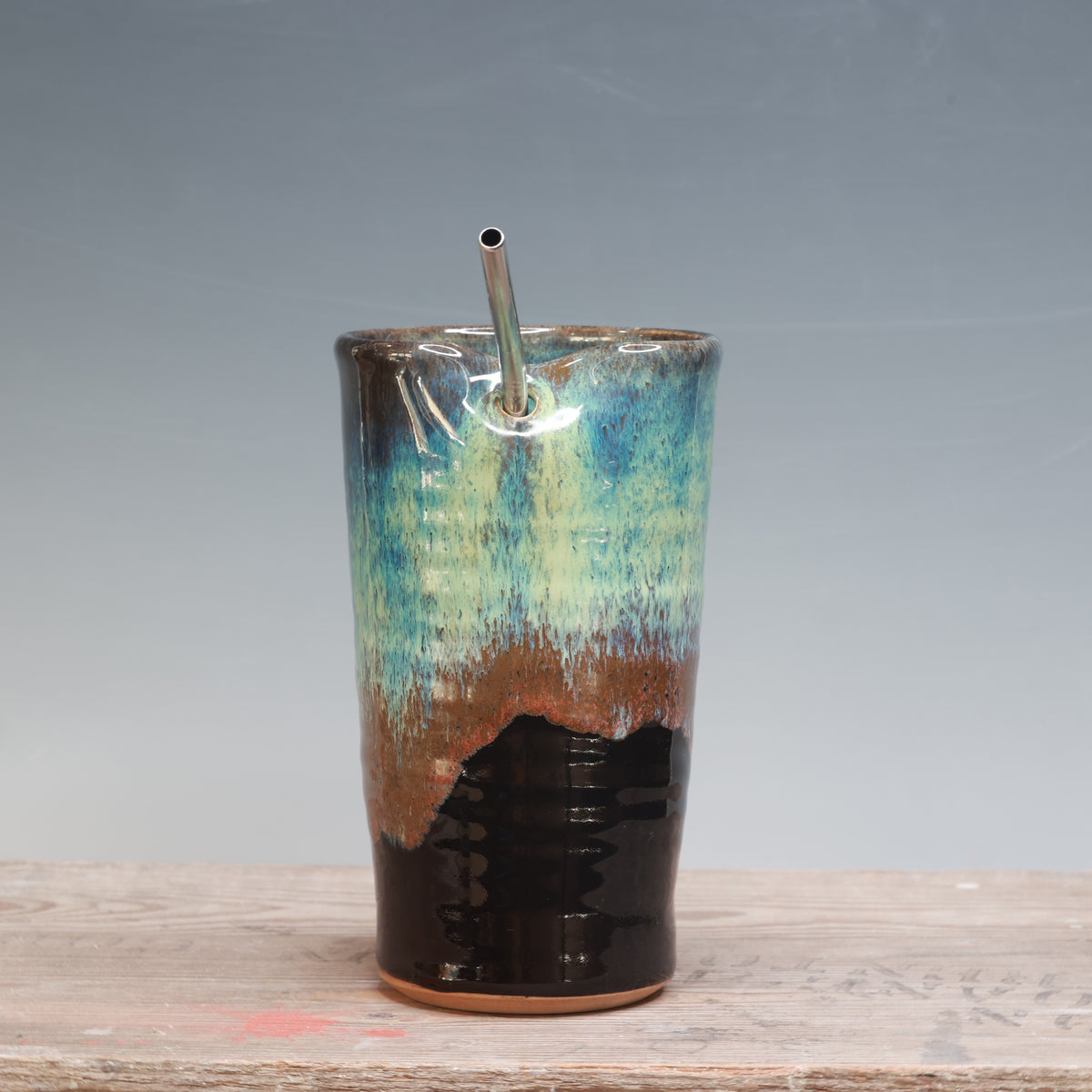 Northern Lights Straw Cup 17-18 oz
