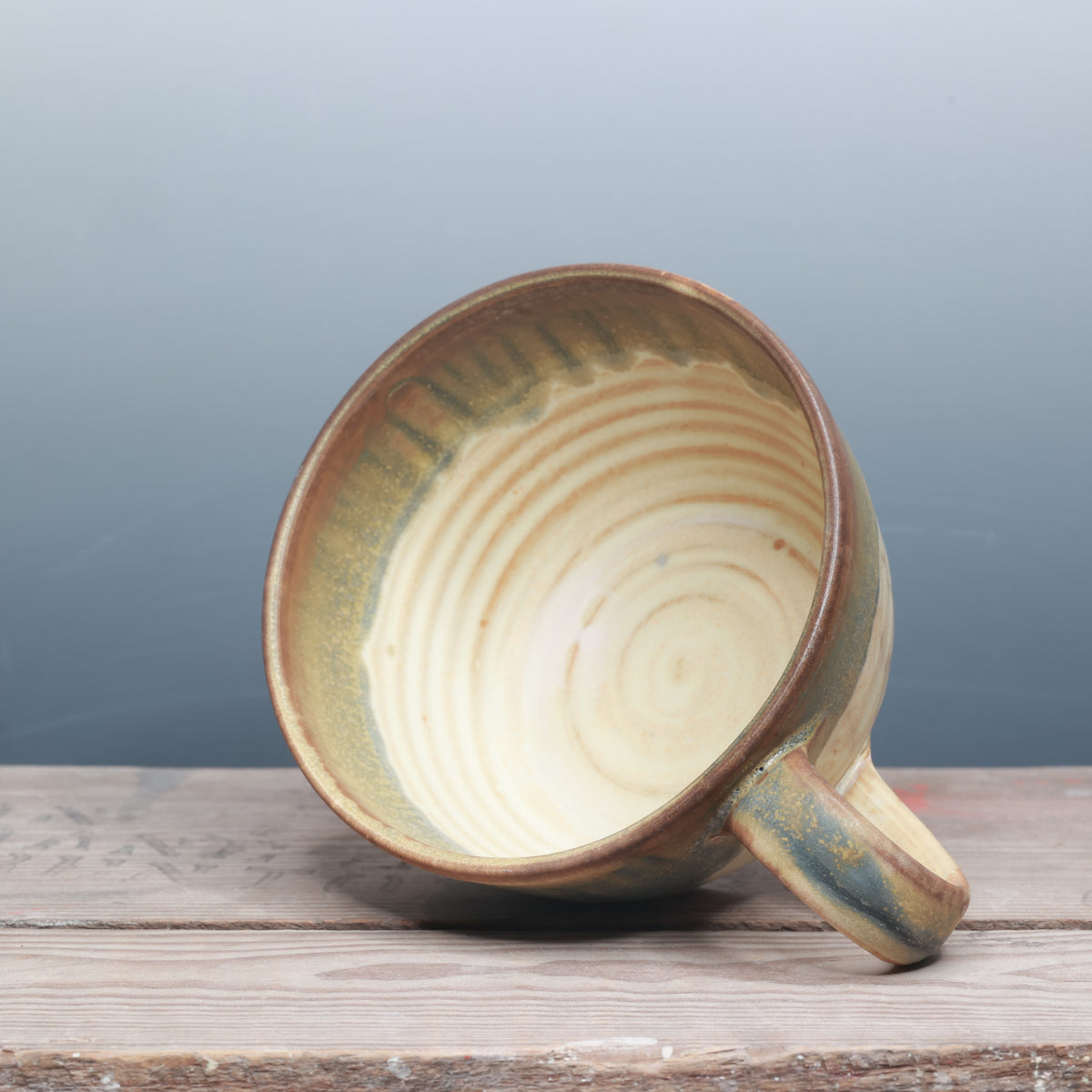 Salt and Blue Ash Mug 16 oz.