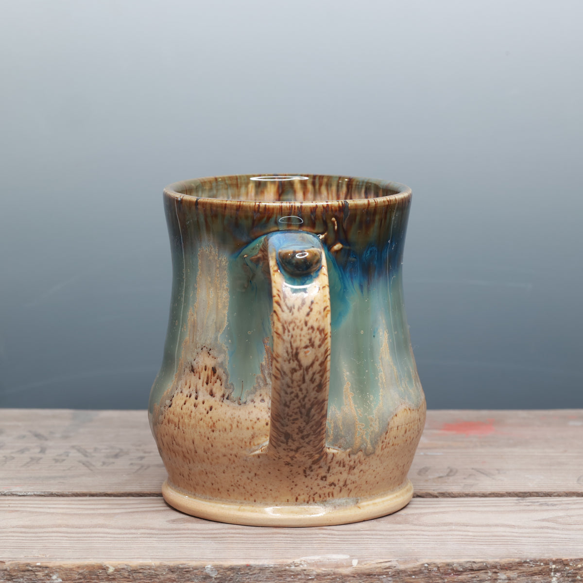 Midnight Rain and Winter Wood Mug 16 oz.