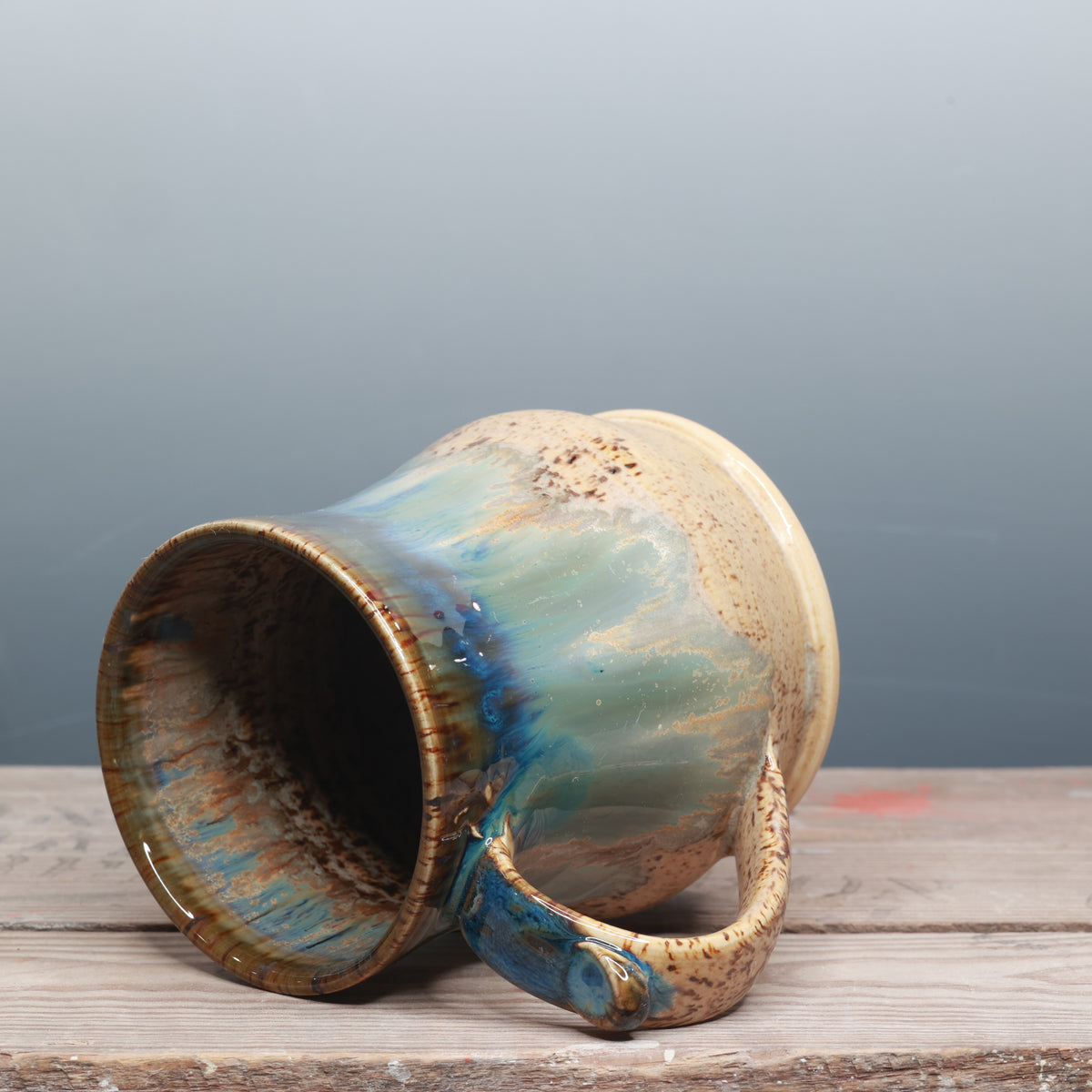 Midnight Rain and Winter Wood Mug 16 oz.