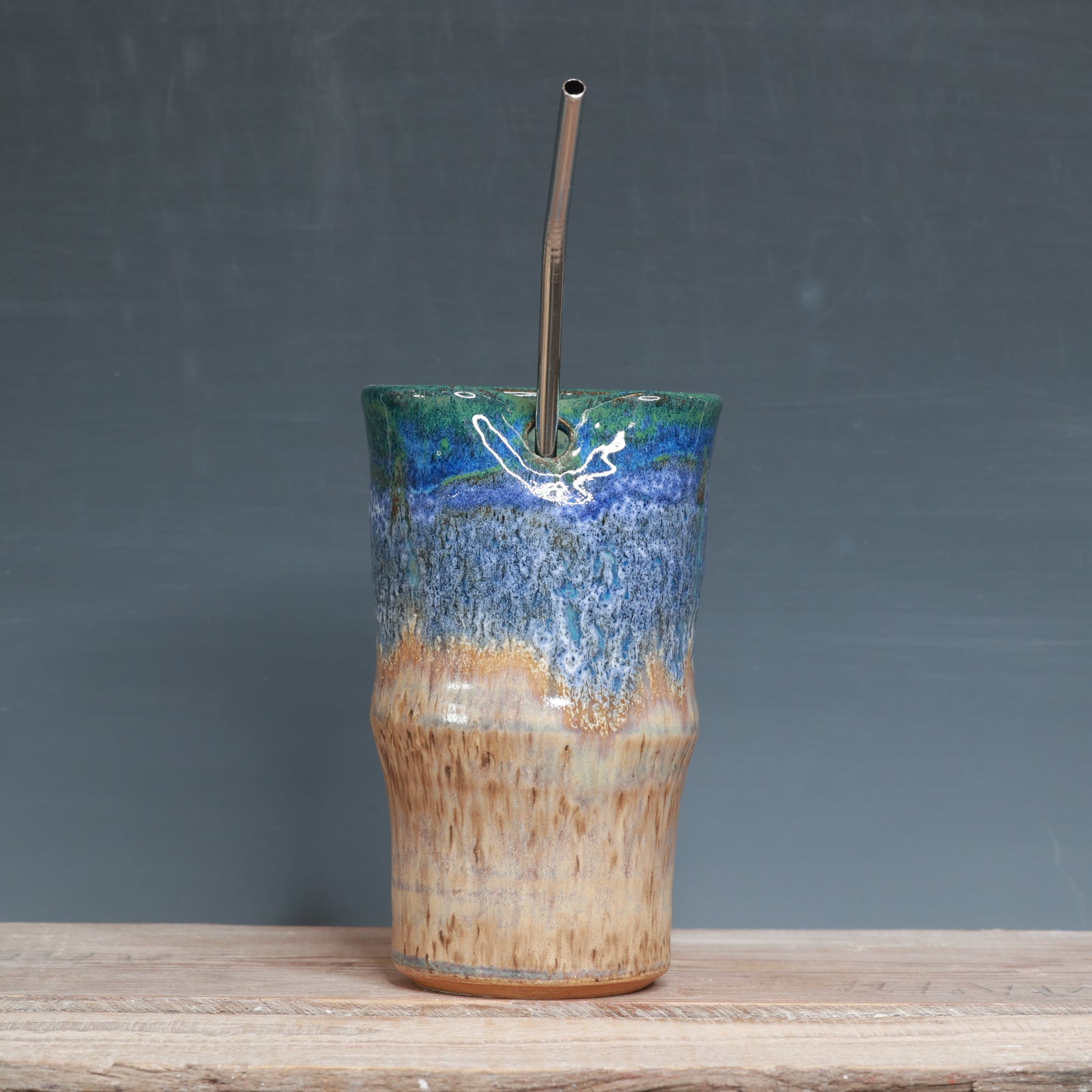 Beachy Straw Cup 18-19 oz.