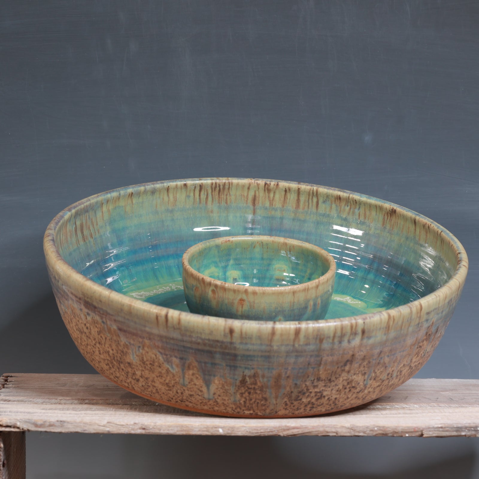 Aurora Green Chip and Dip