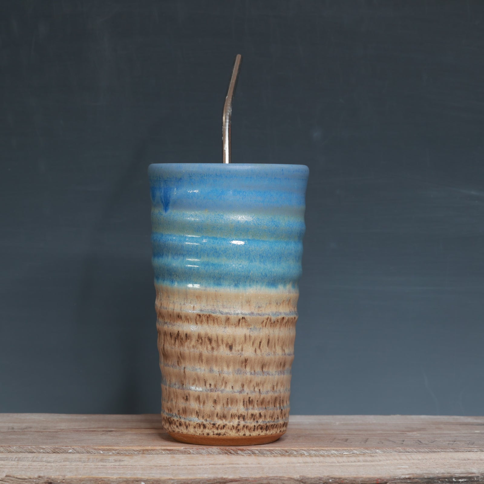 Capri Blue Straw Cup 20 oz.