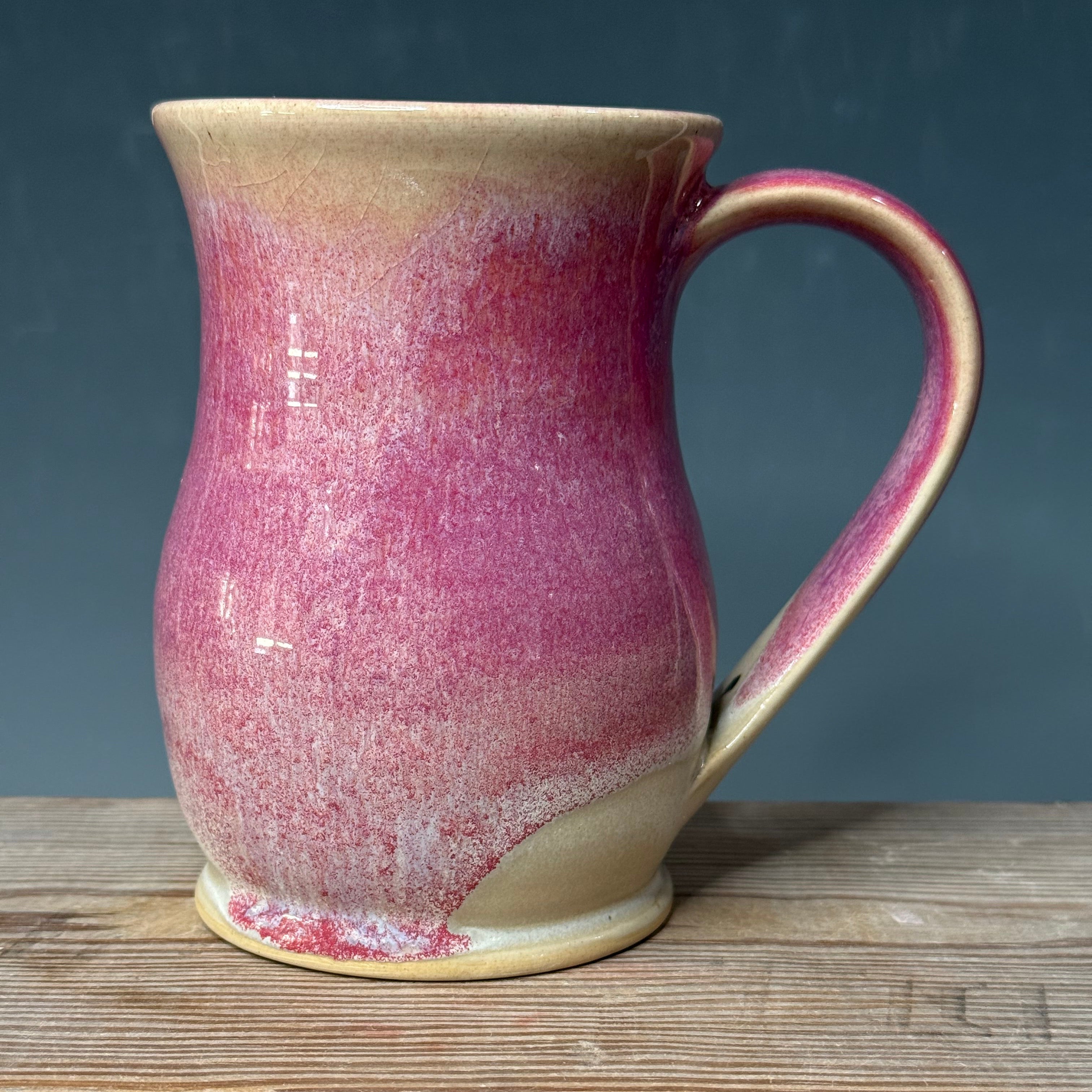 Raspberry Mist and Alabaster - 18-19oz.