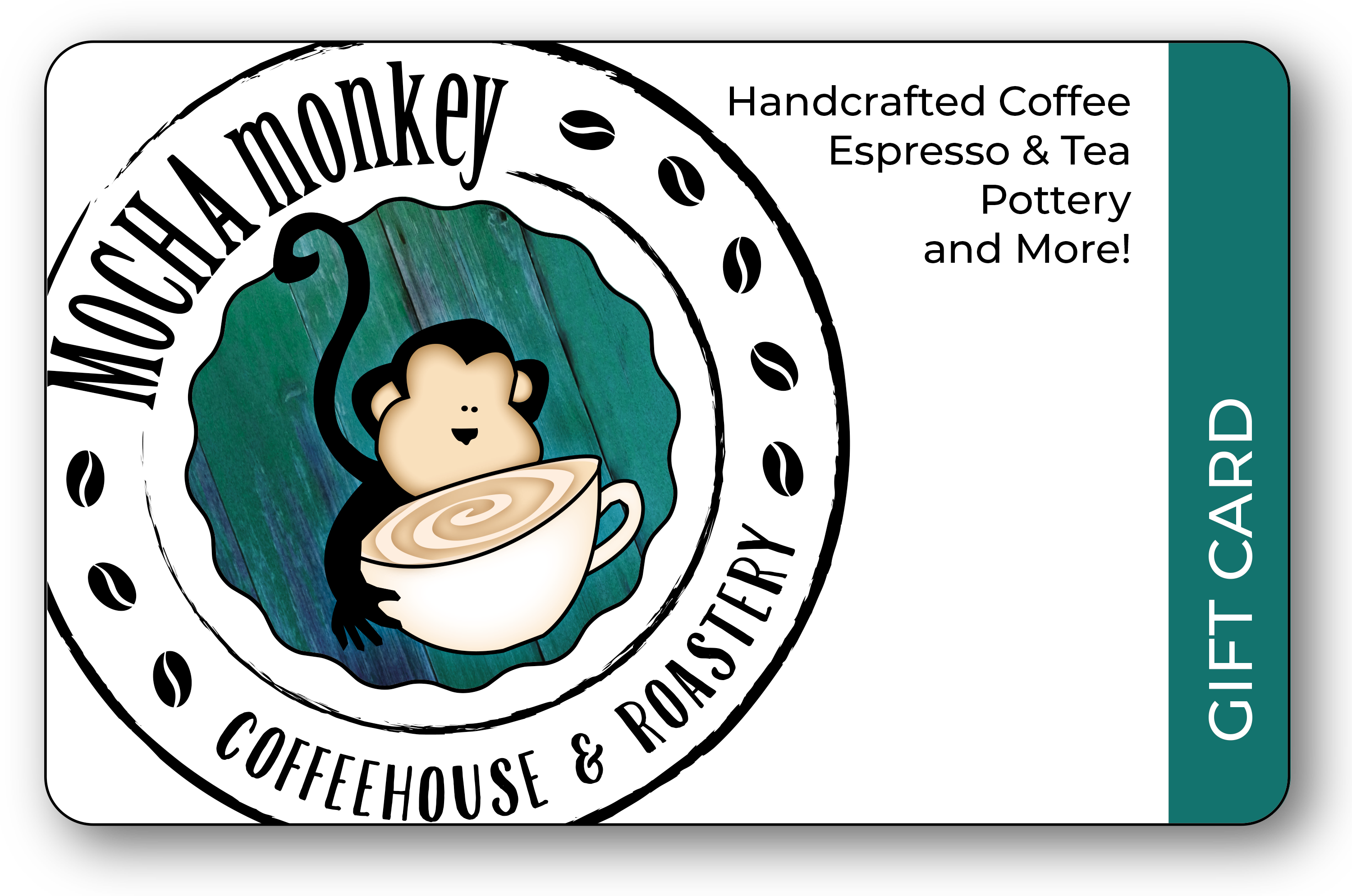 A Mocha Monkey Gift Card