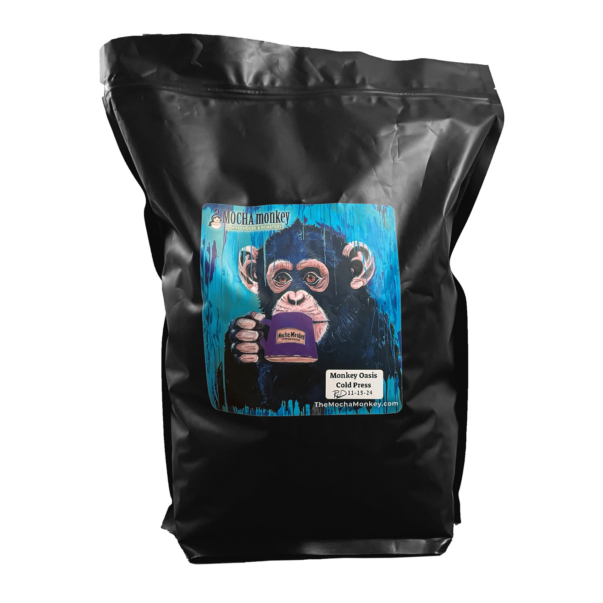 その他 Smoker Black Monkey Monkey Oasis Coffee - Bold Dark Roast for Cold Press