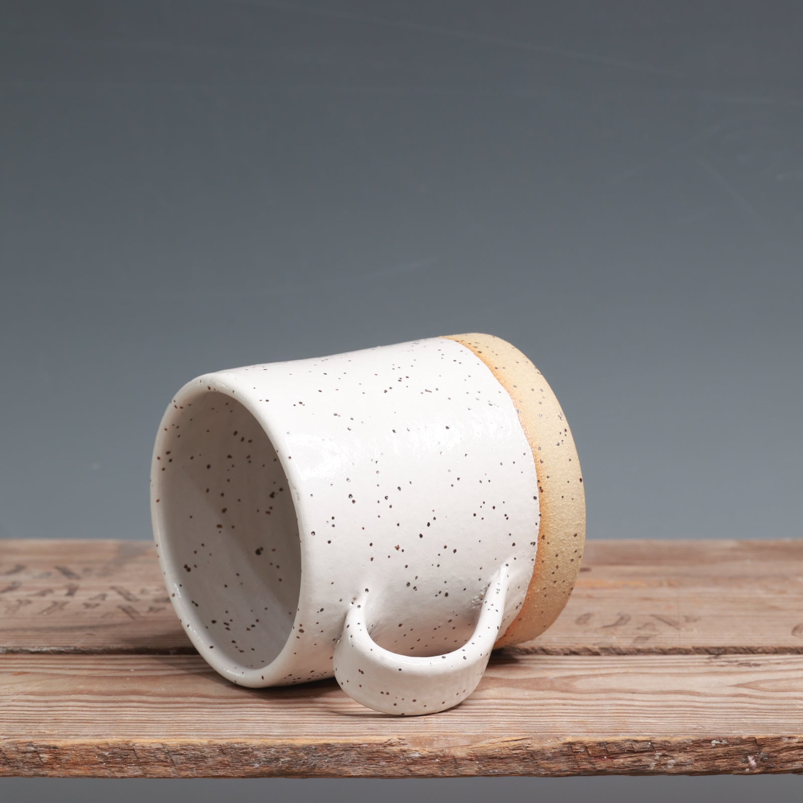 White Speckle Mug - 10-12 oz.
