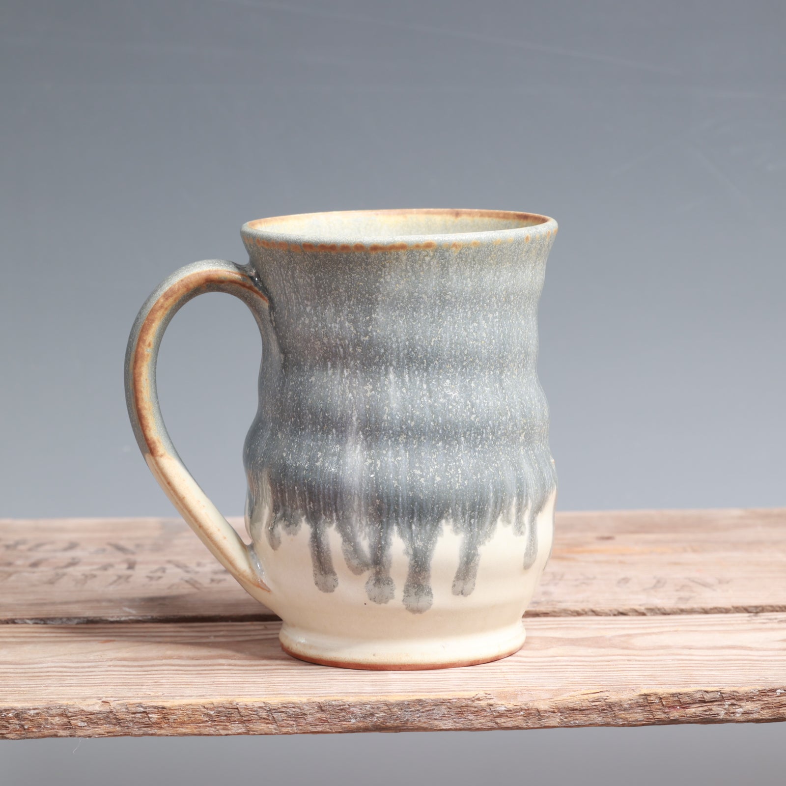 Blue Ash and Salt Mug - 13 oz.