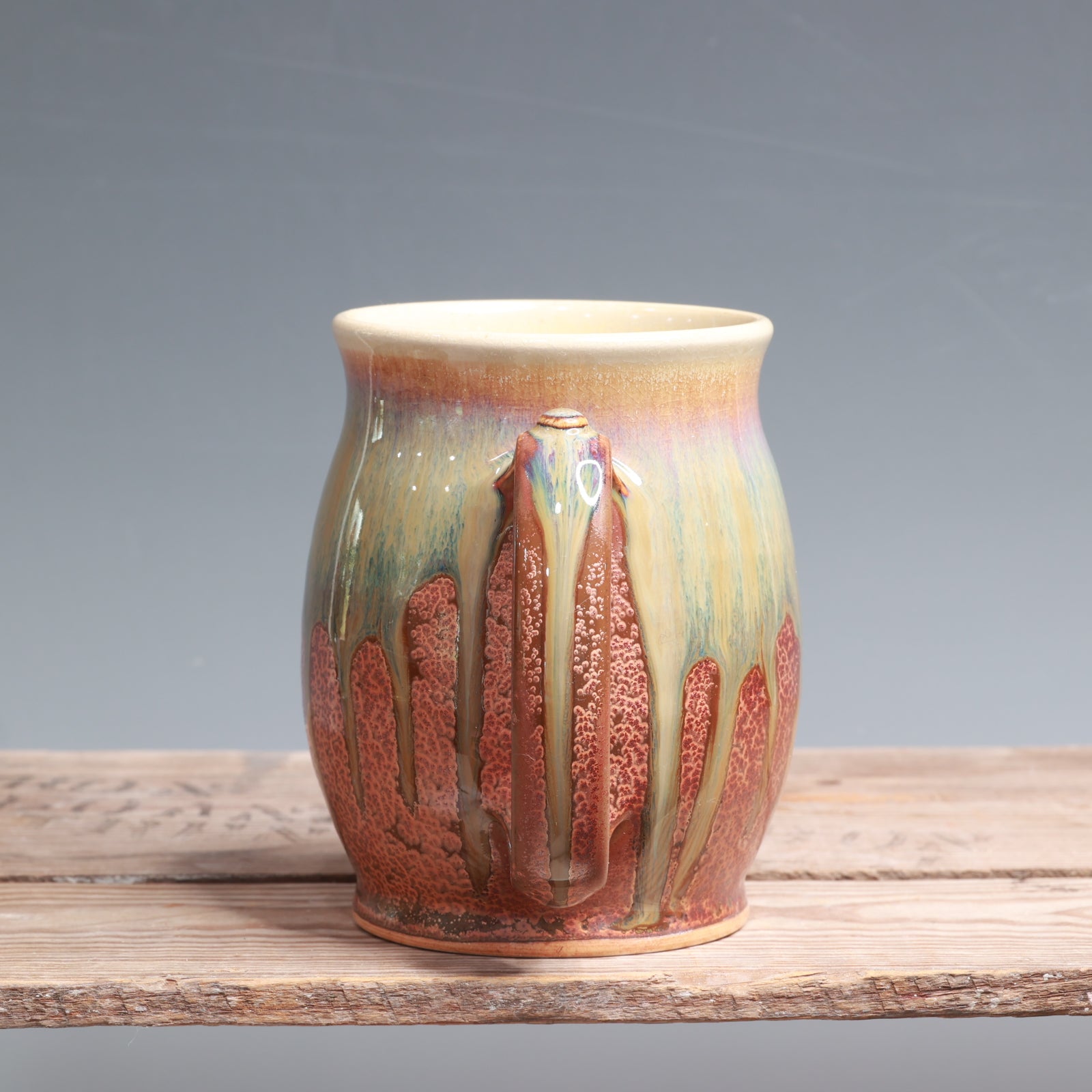 Alabaster over Copper Float Mug - 18 oz.