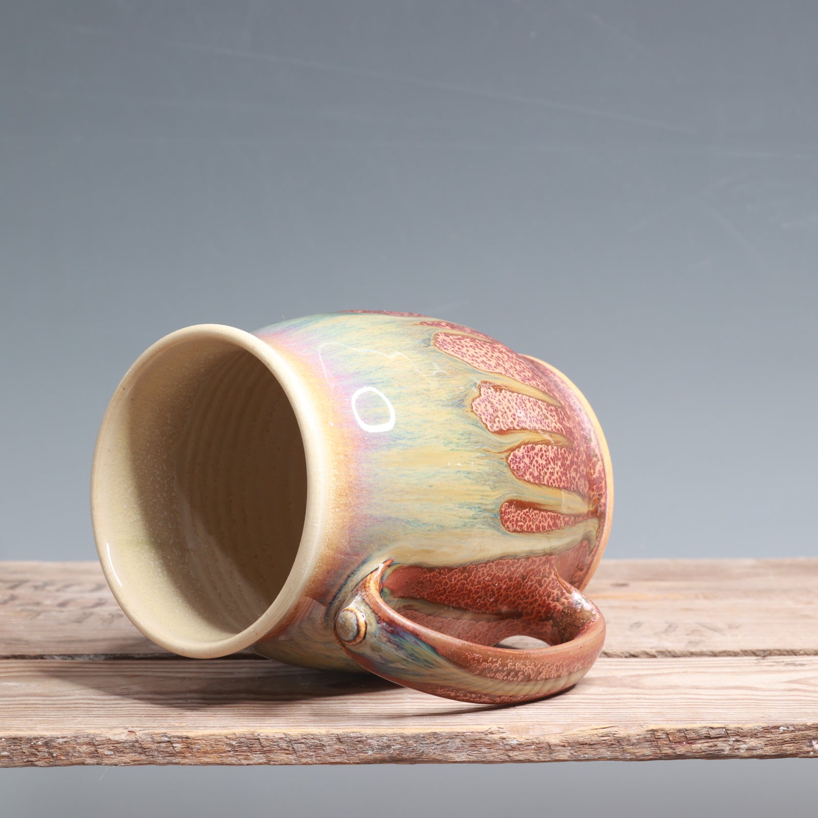 Alabaster over Copper Float Mug - 18 oz.
