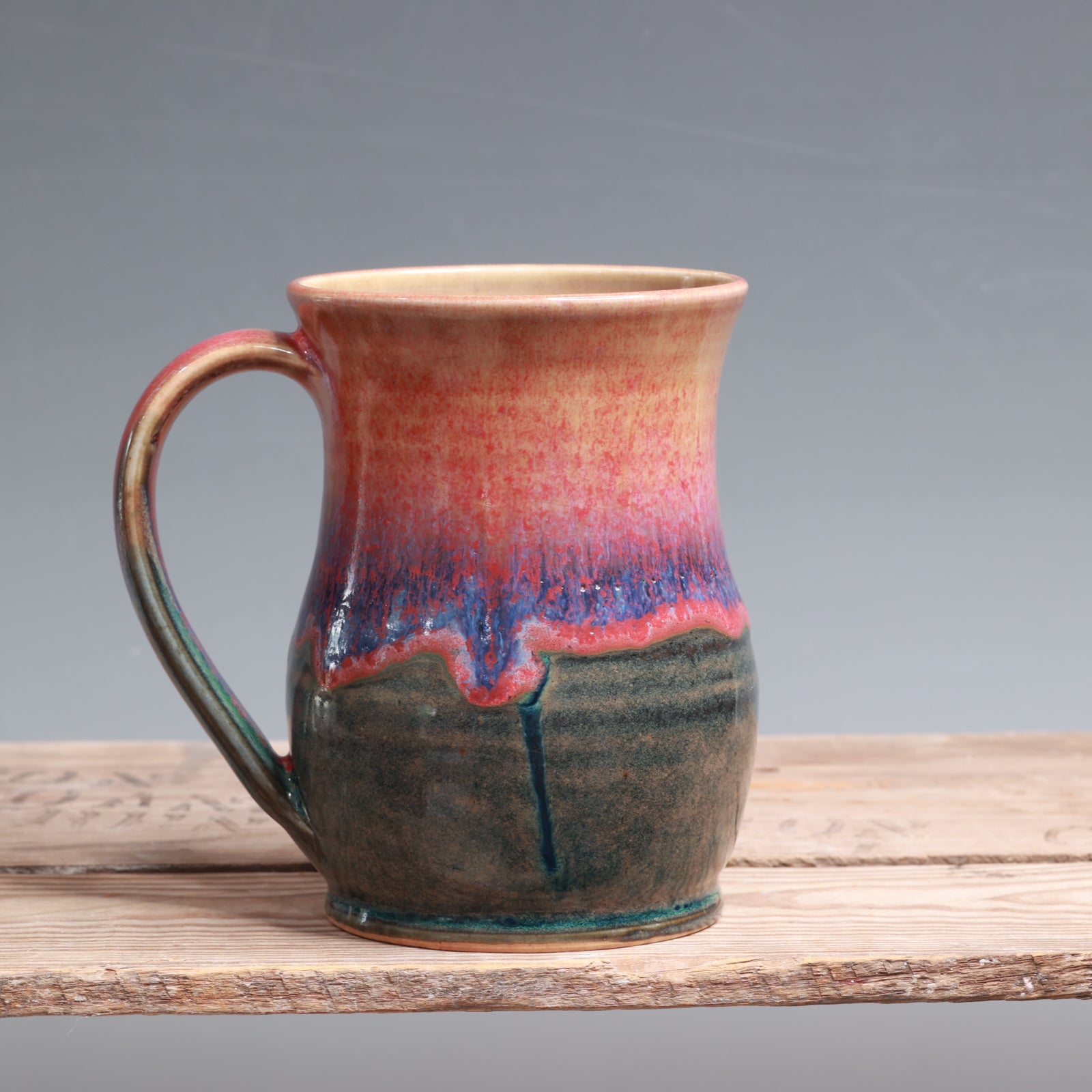 Raspberry Mist and Blue Surf Mug - 15-17 oz.