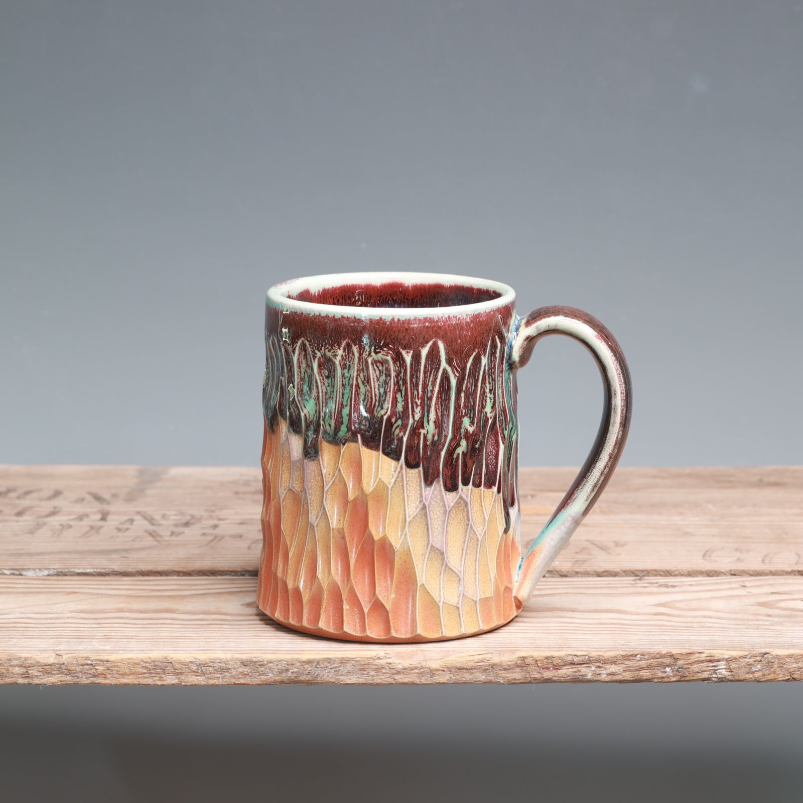 Soda Carved Mug - 10 oz.