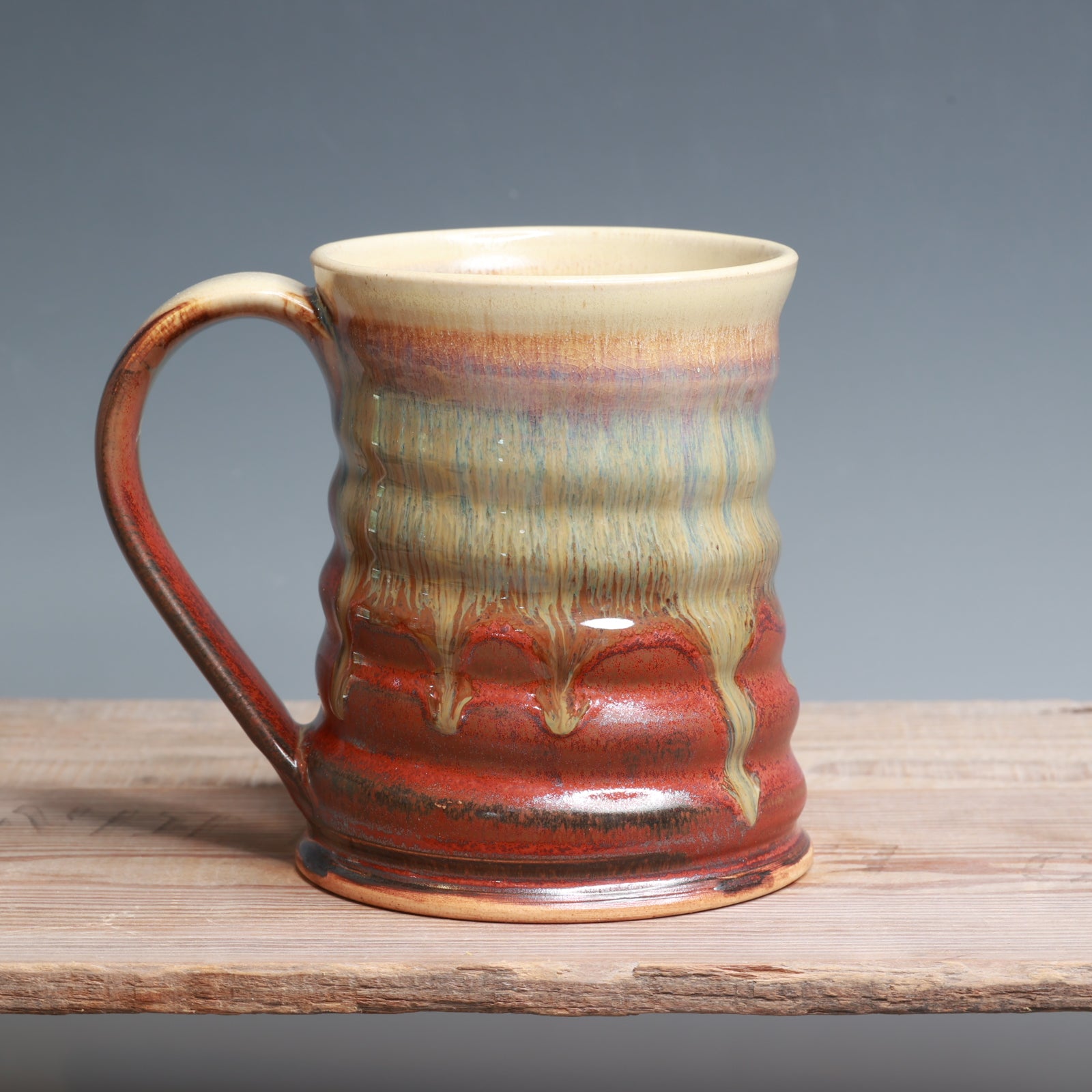 Alabaster over Copper Float Mug - 20-22 oz.