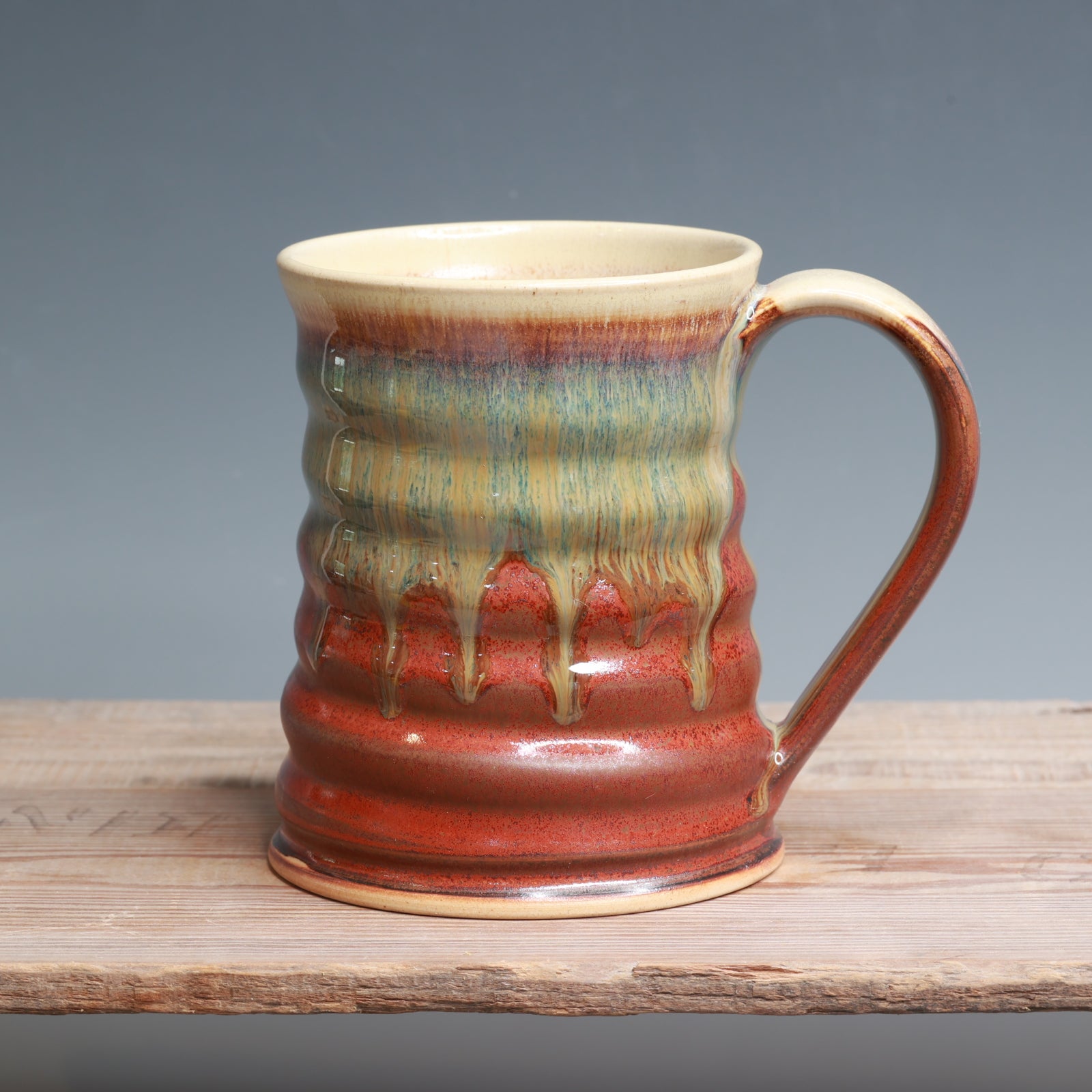 Alabaster over Copper Float Mug - 20-22 oz.