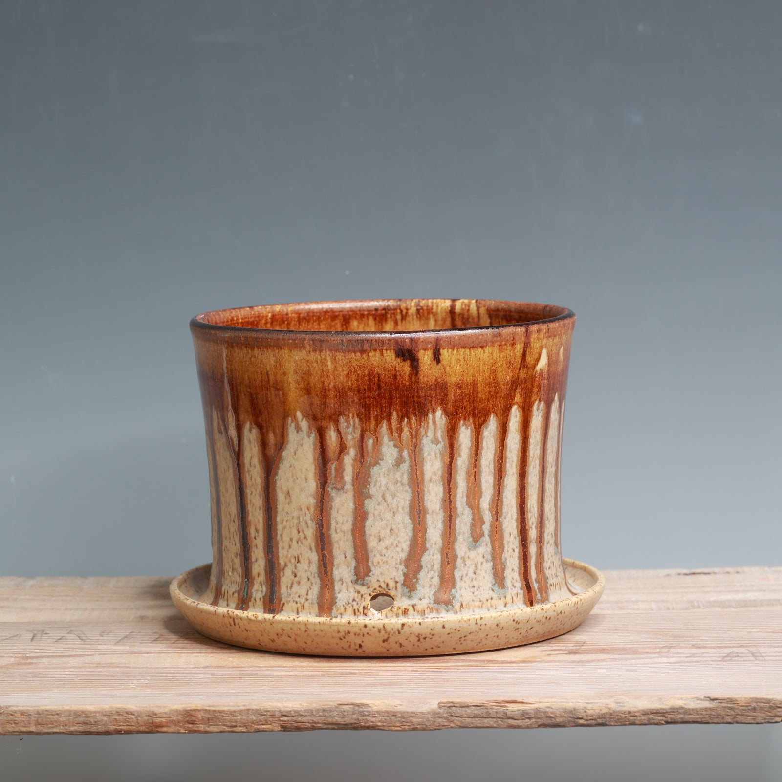 Copper over Sandstone Planter