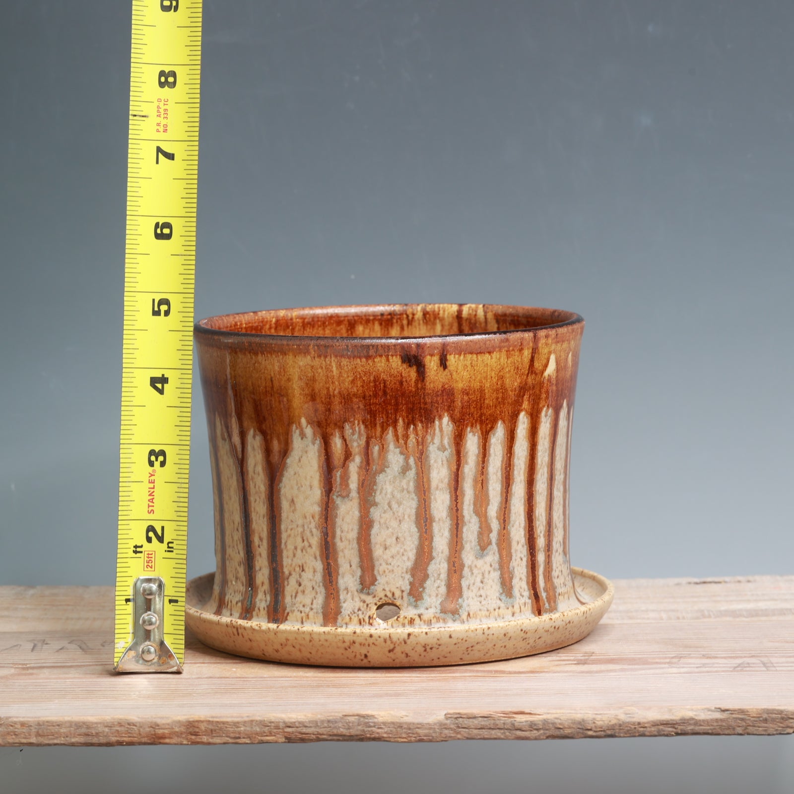 Copper over Sandstone Planter