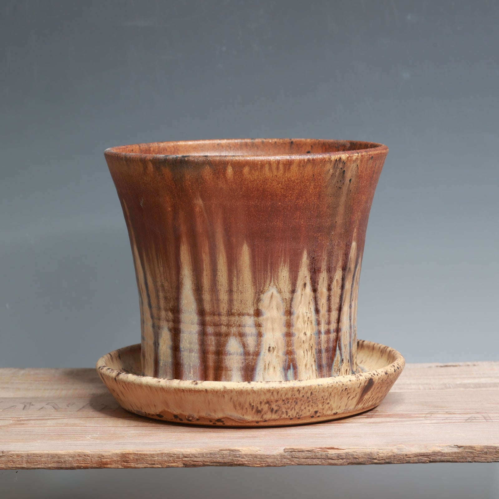 Copper over Sandstone Planter