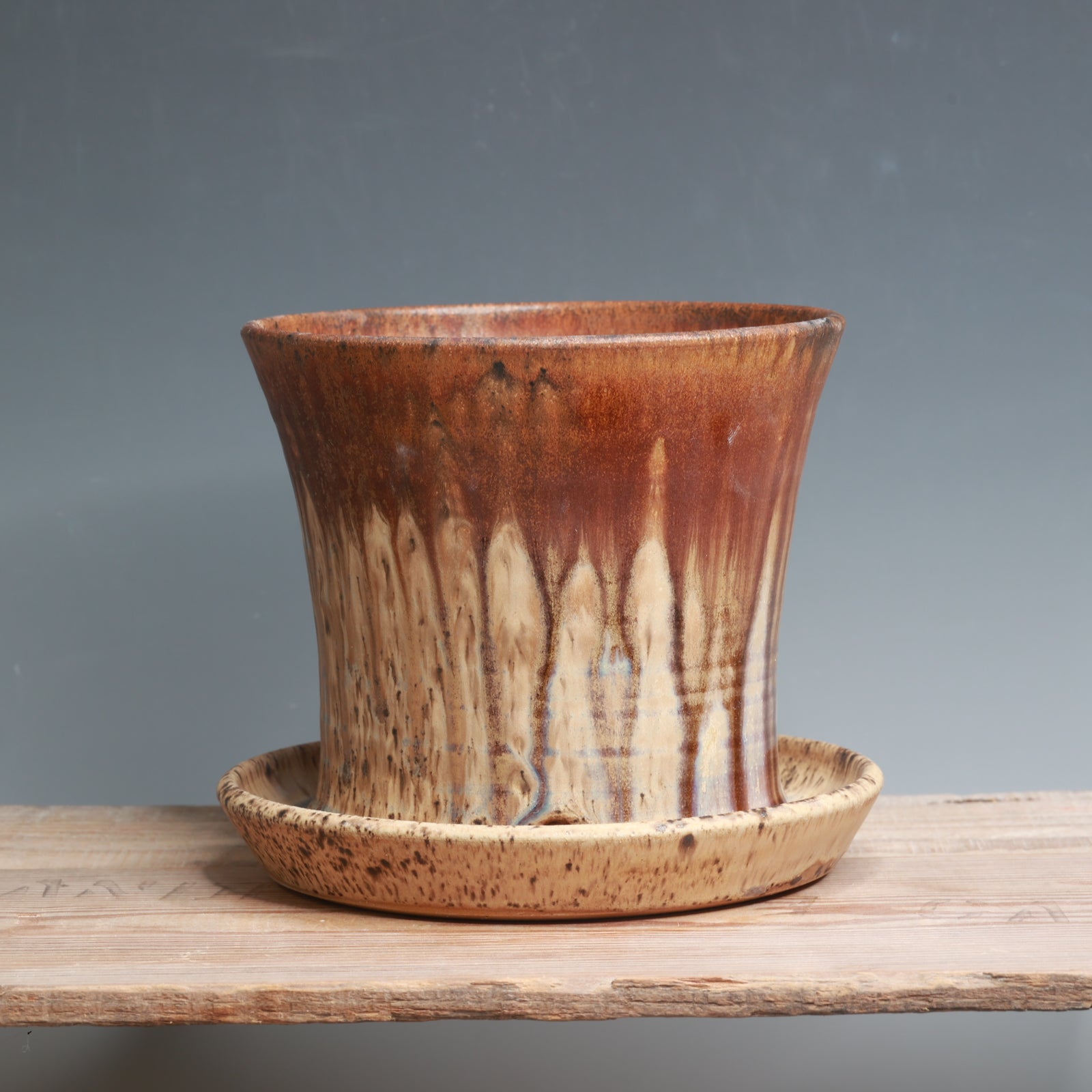 Copper over Sandstone Planter