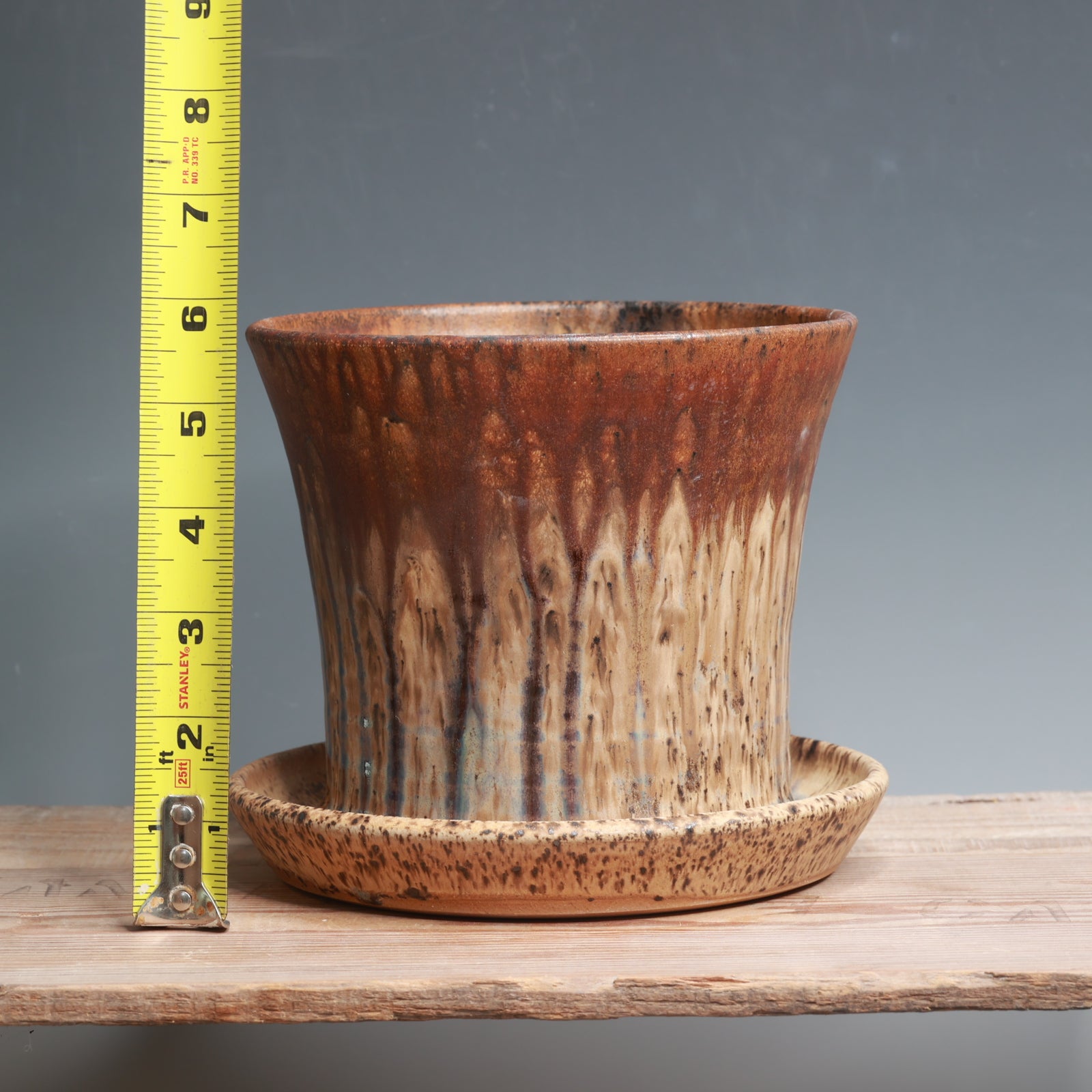 Copper over Sandstone Planter
