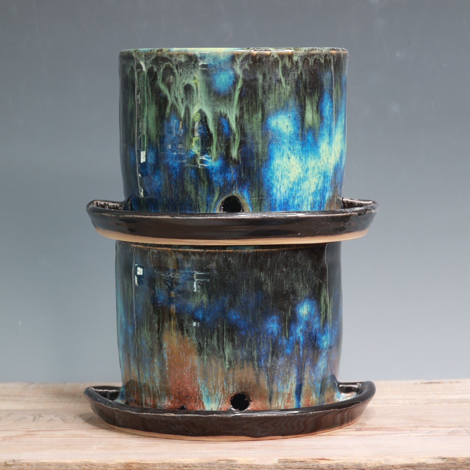 Northern Lights Bookend Planters