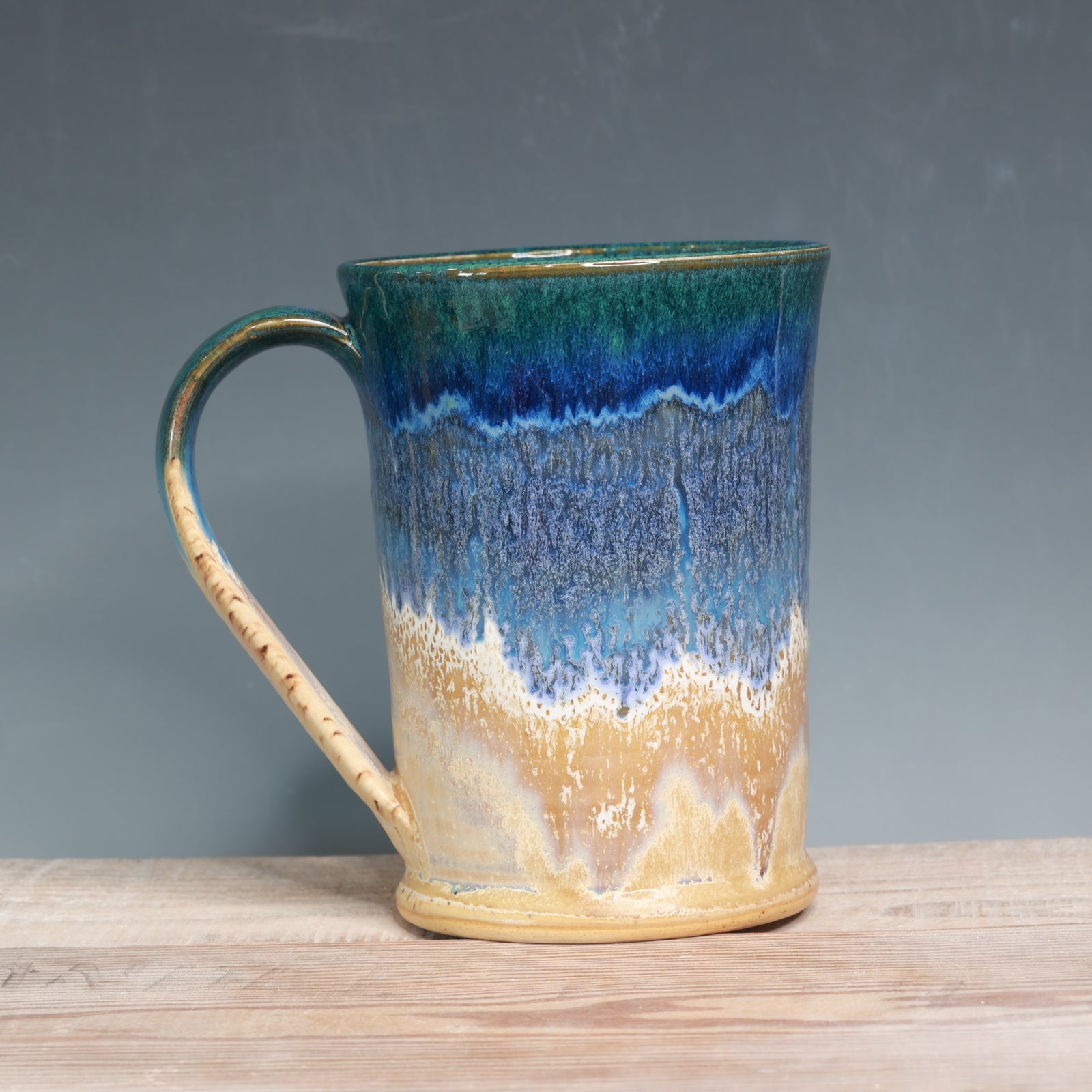 Blue Surf over Sandstone Mug - 21-24 oz.