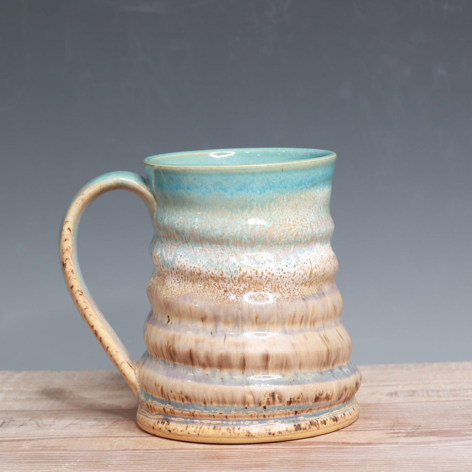 Norse Blue over Sandstone Mug - 18 oz.