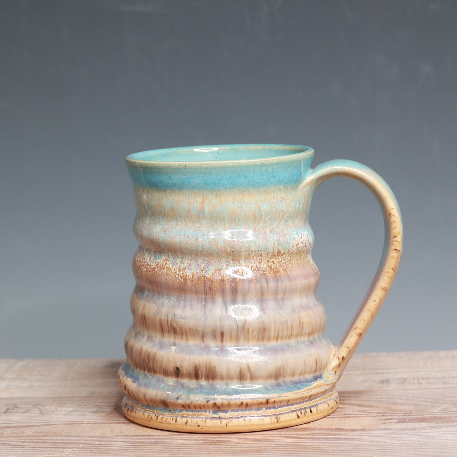 Norse Blue over Sandstone Mug - 18 oz.