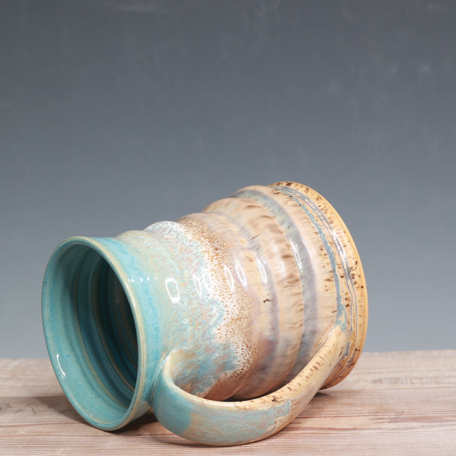 Norse Blue over Sandstone Mug - 18 oz.