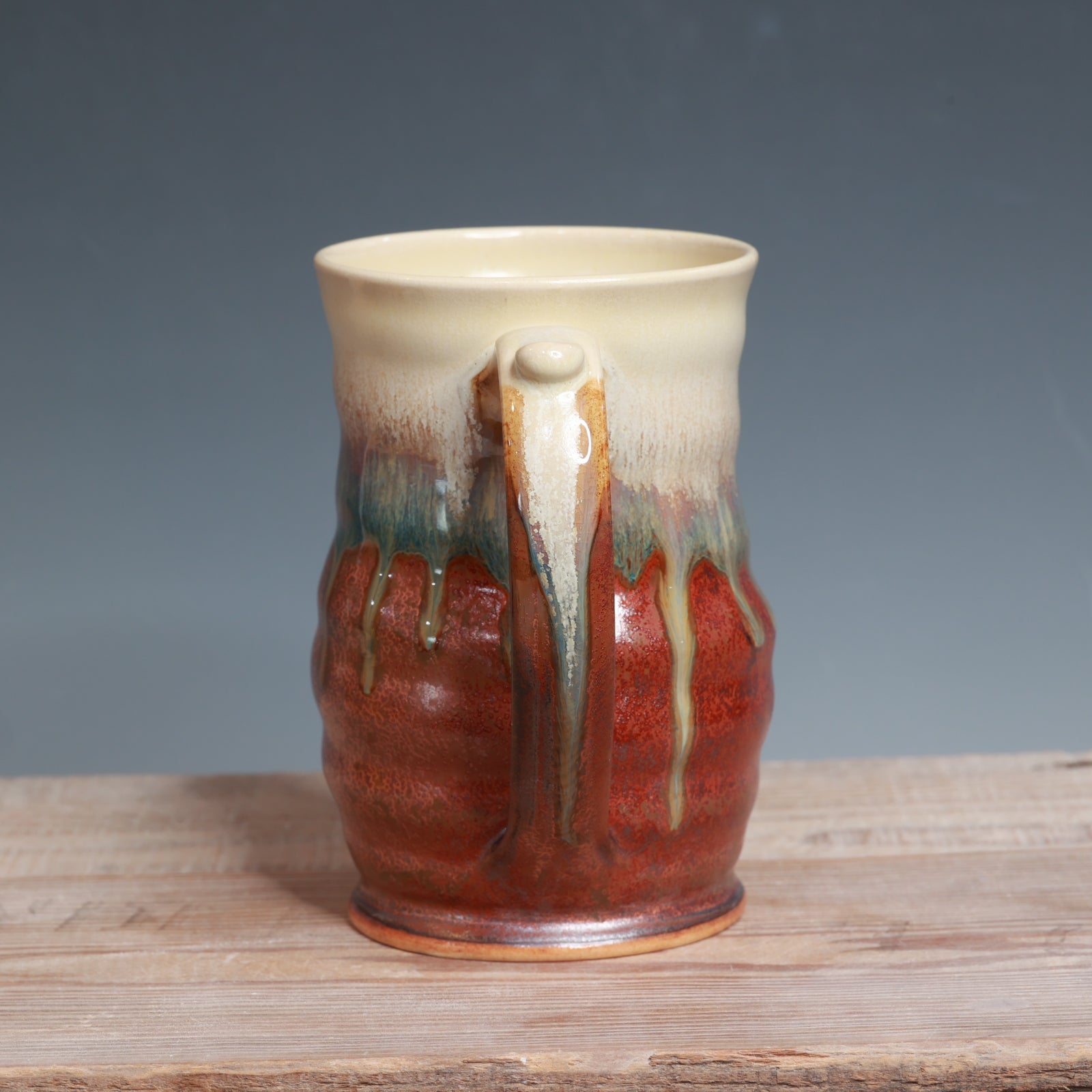 Alabaster and Copper Float Mug - 16 oz.