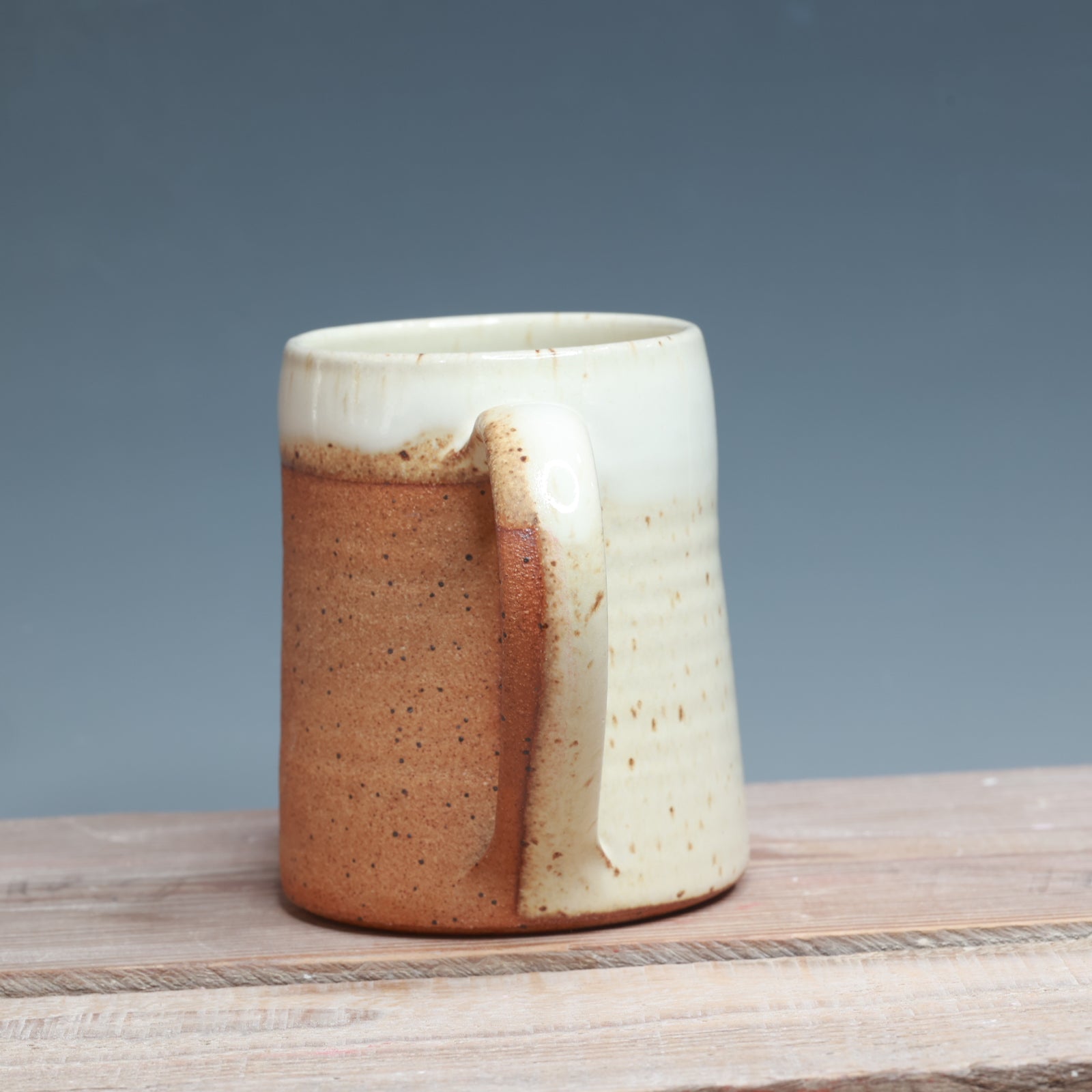 Half Salt and Half Bare Speckled Clay 15-16 oz.