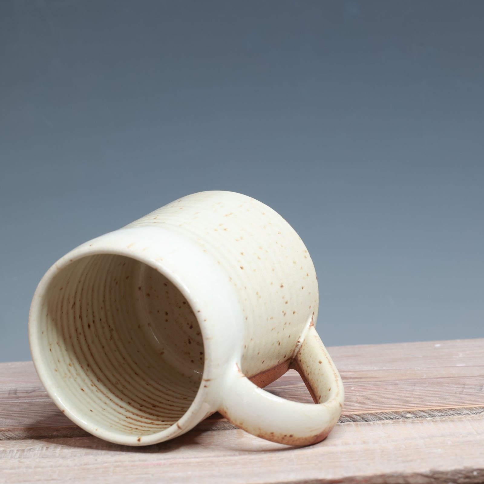 Half Salt and Half Bare Speckled Clay 15-16 oz.