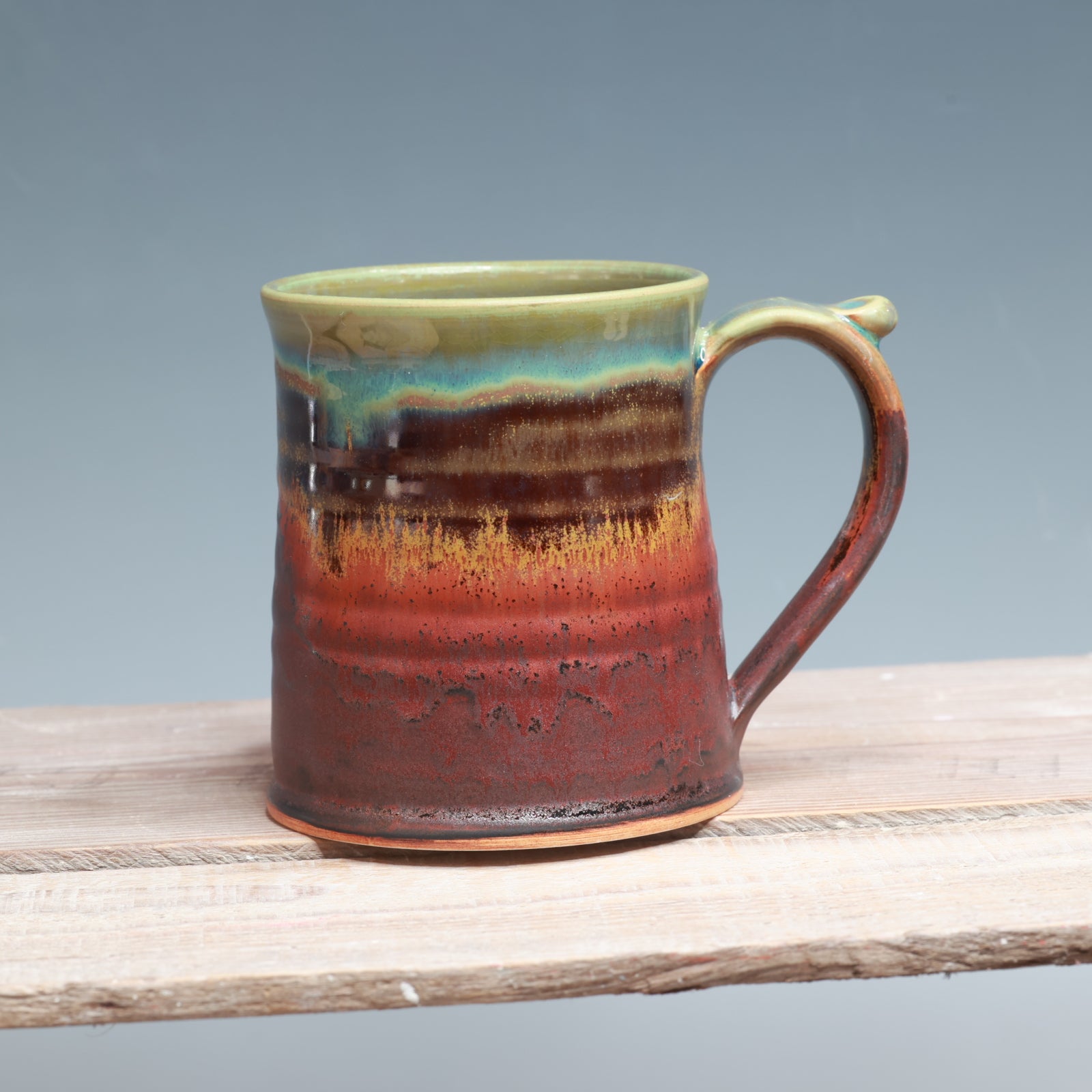 Desert Sunset Mocha Monkey Logo Mug 13-14 oz.