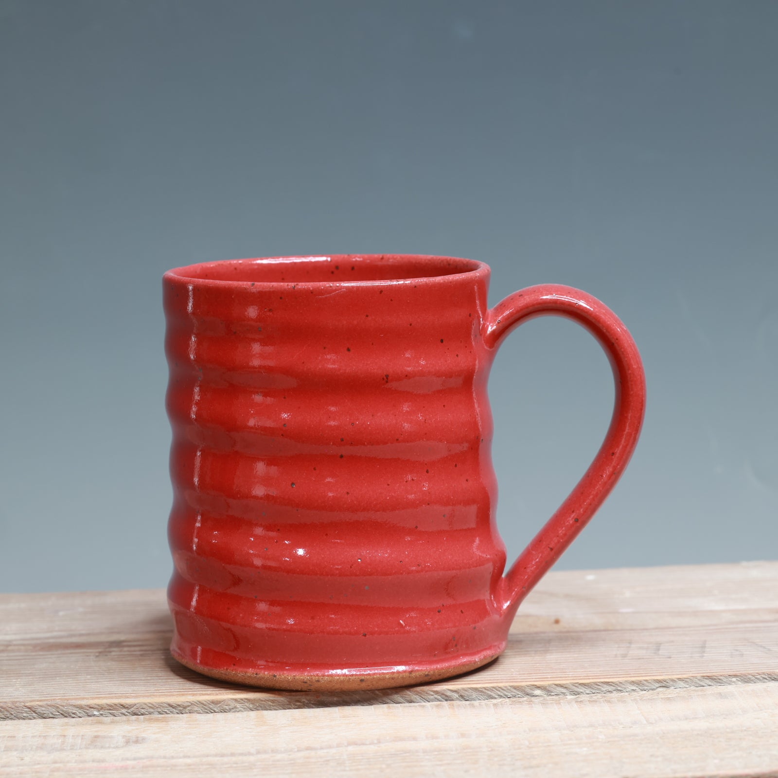 Speckled Red Spiral 17-18oz.