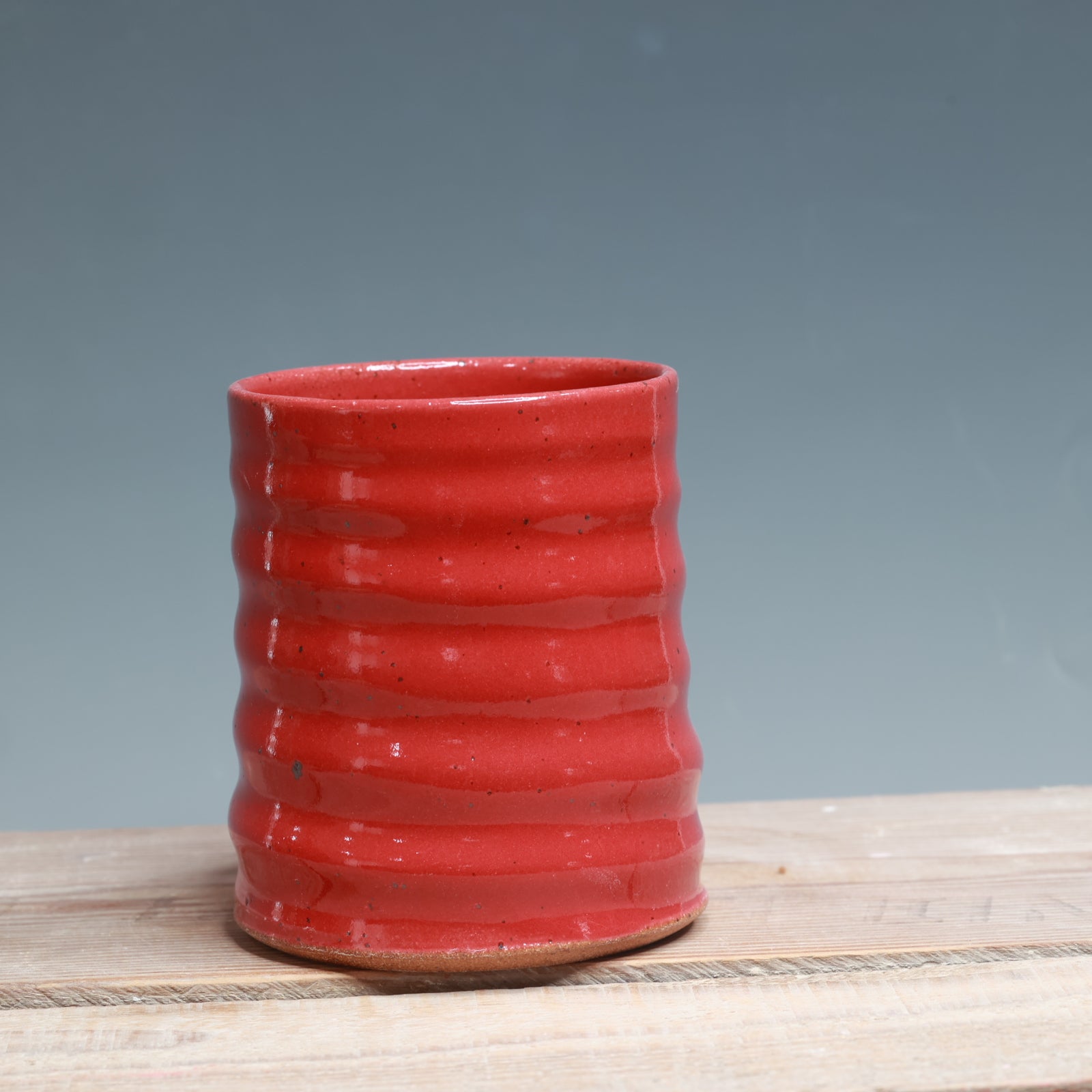 Speckled Red Spiral 17-18oz.