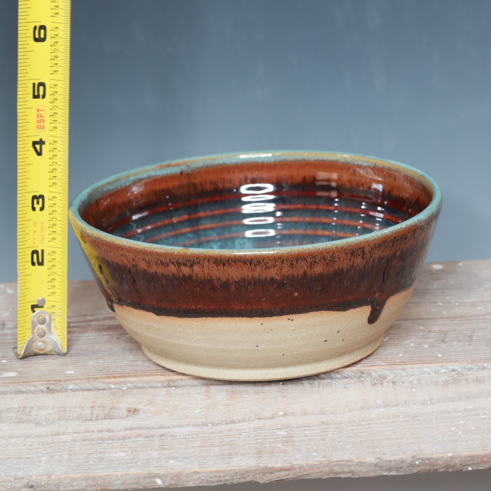 Norse Blue and Copper Bowl