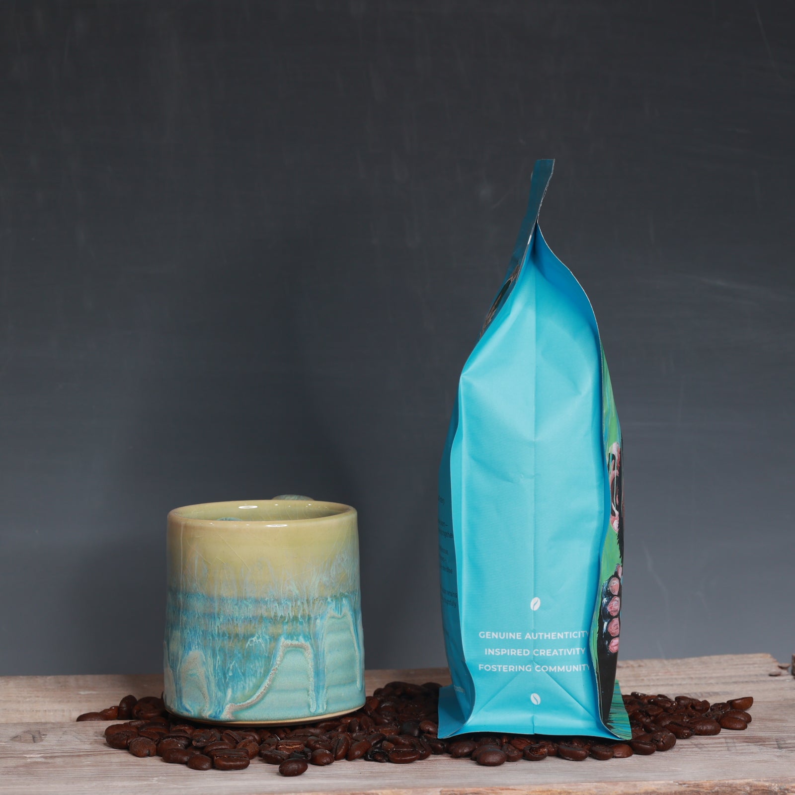 Coffee Beans and Mug Bundle - Morning Mischief Light Roast