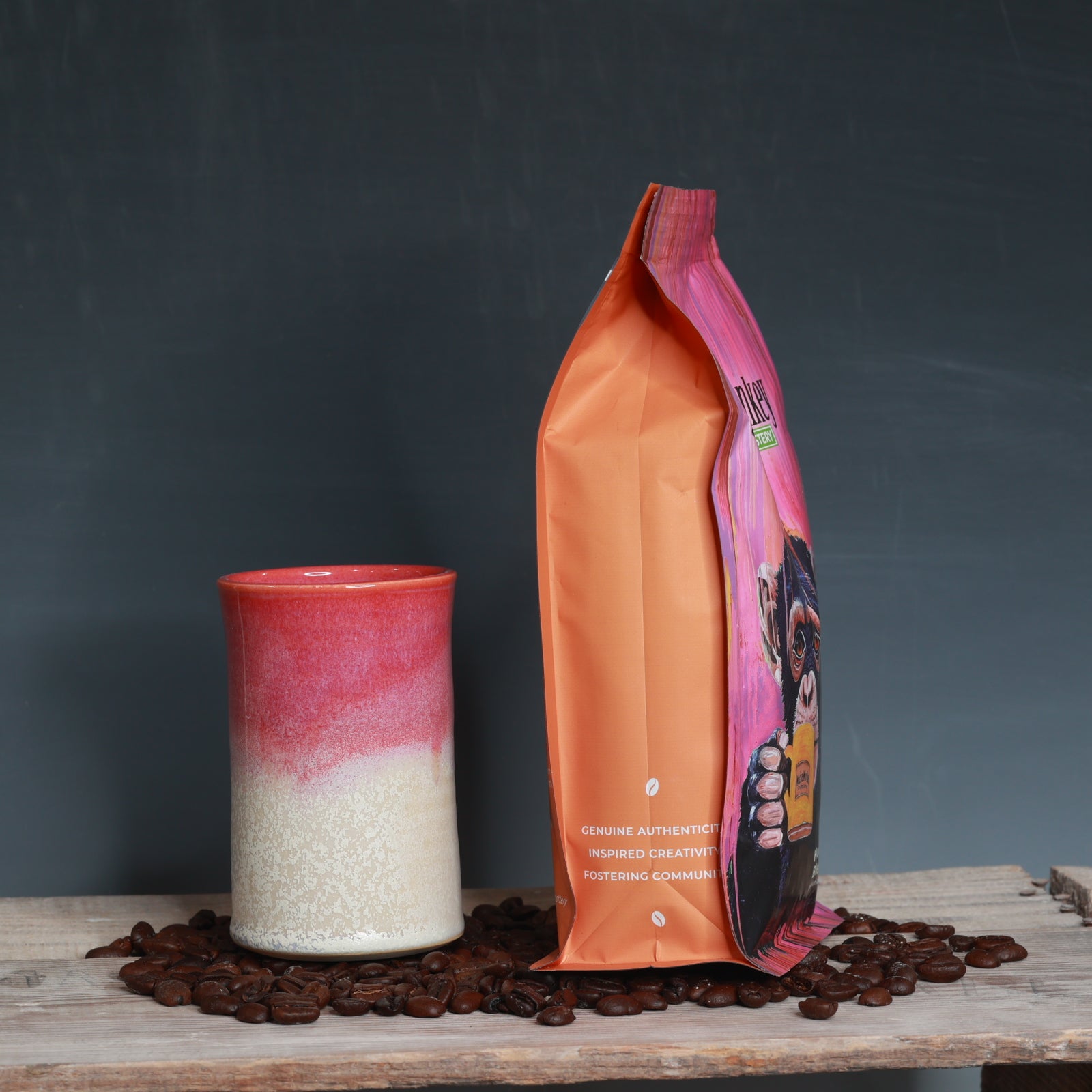 Coffee Beans and Mug Combo - House Blend Medium Roast